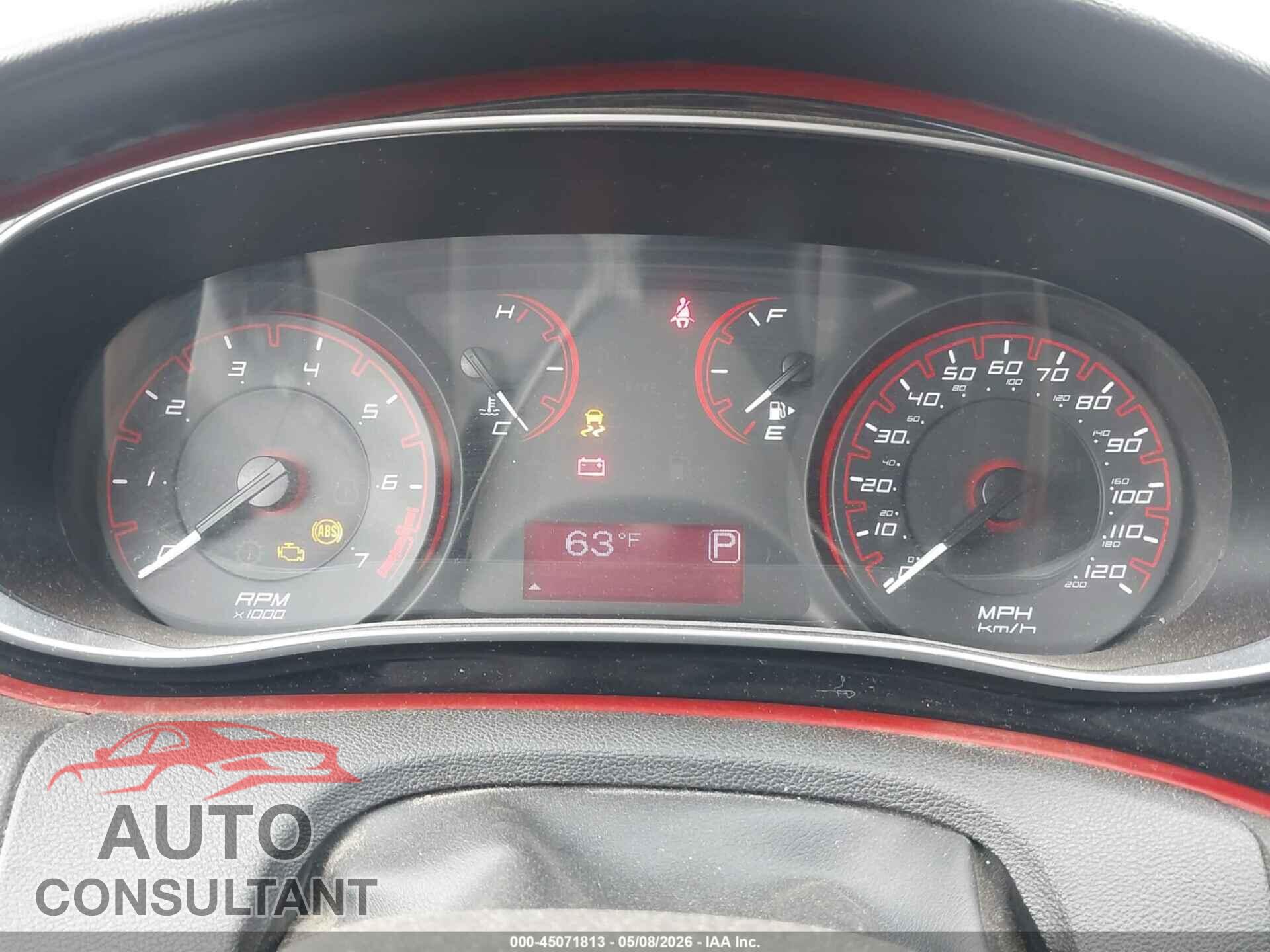 DODGE DART 2016 - 1C3CDFBB6GD605795