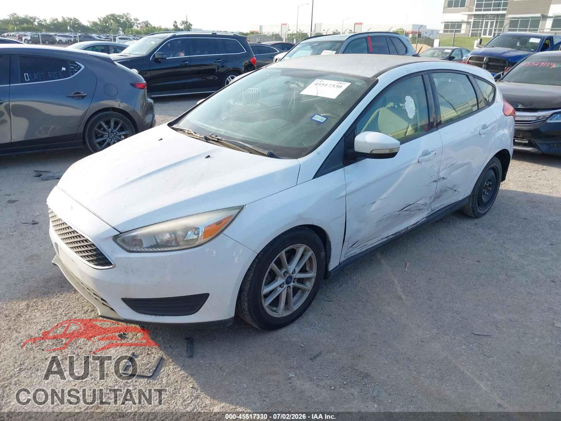 FORD FOCUS 2017 - 1FADP3K21HL319615