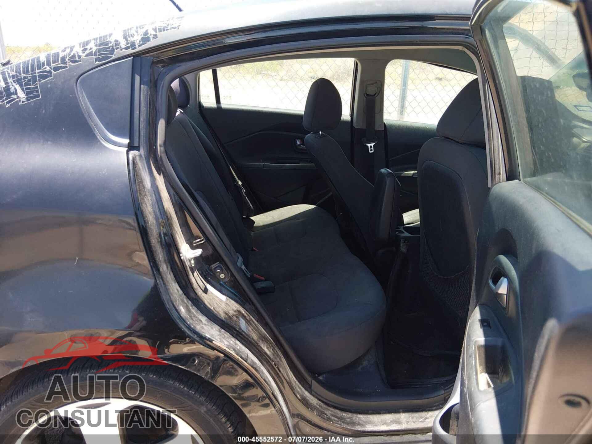 KIA RIO 2012 - KNADN4A37C6084965