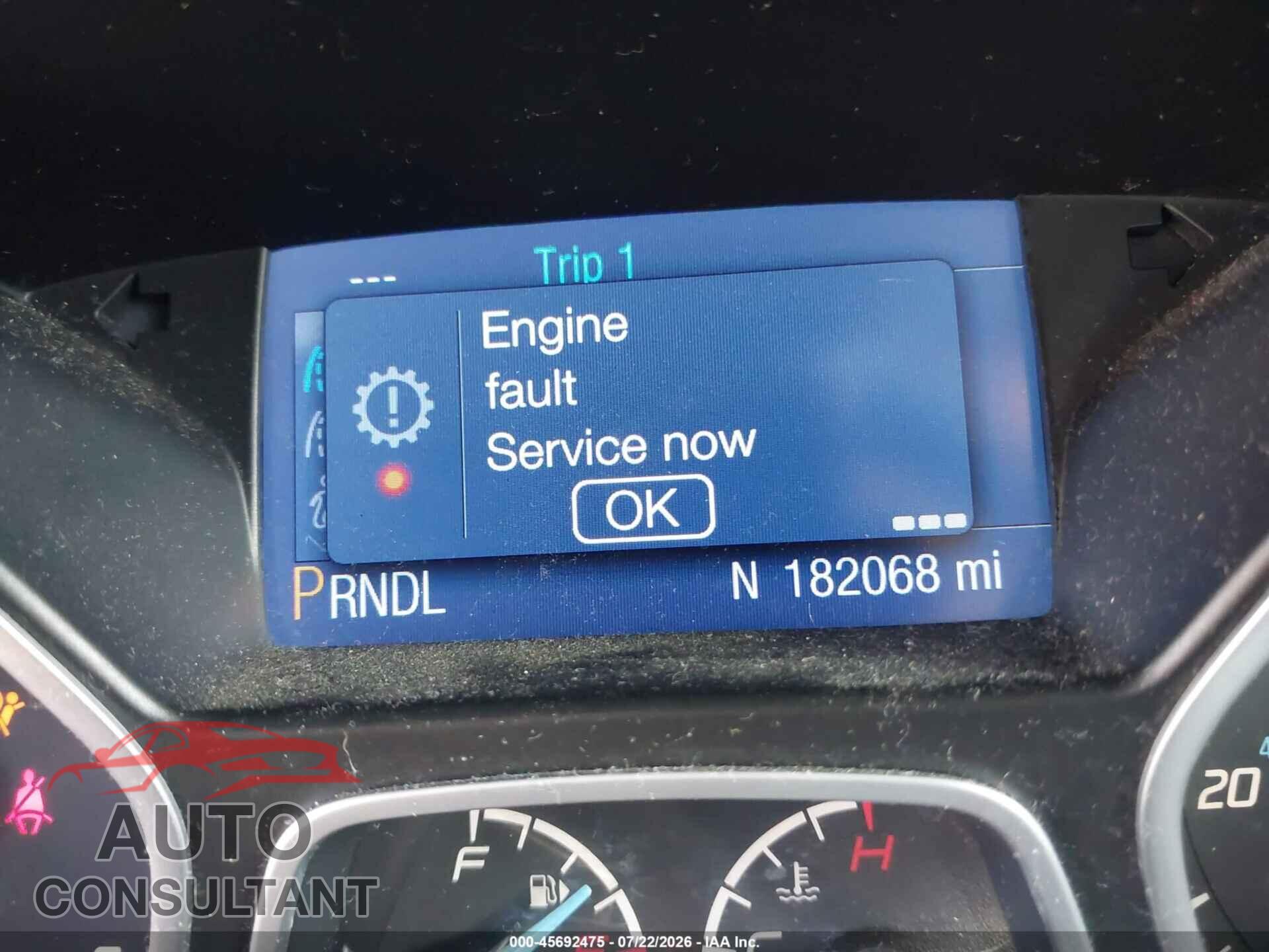 FORD FOCUS 2015 - 1FADP3F25FL307684