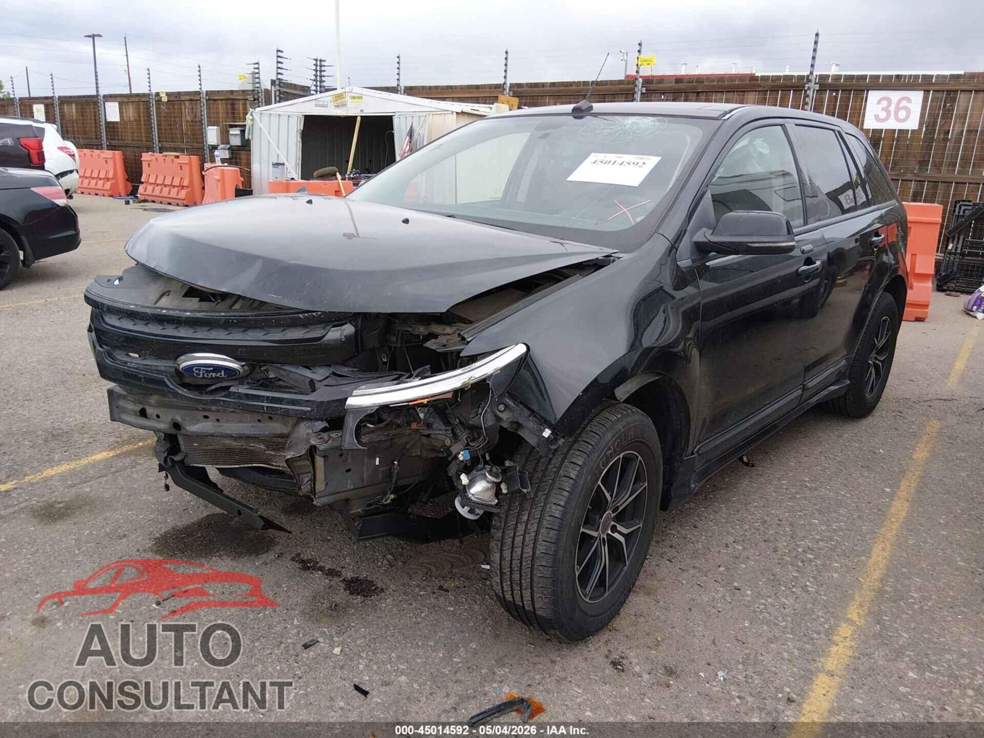 FORD EDGE 2013 - 2FMDK4AKXDBC05196