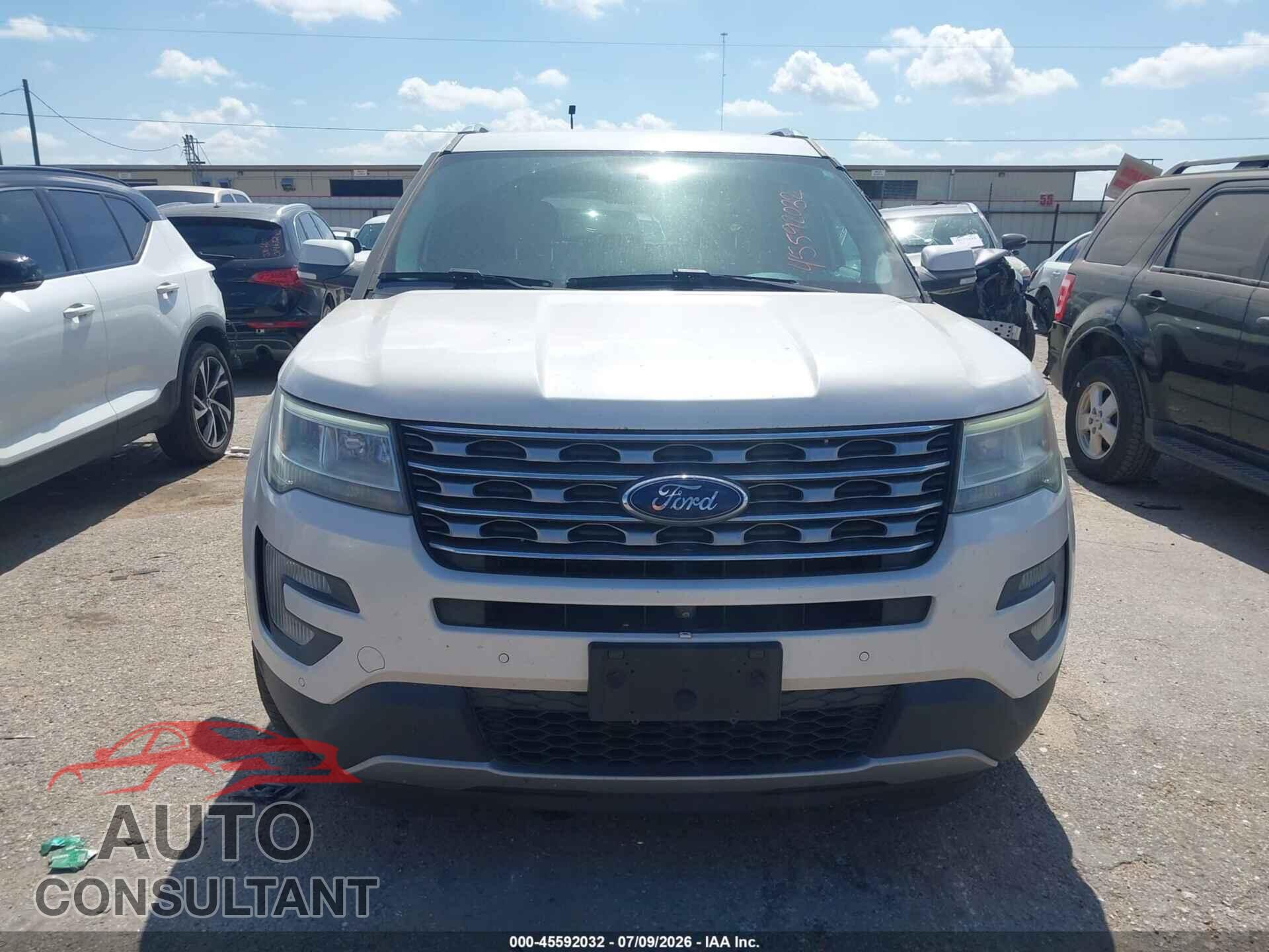 FORD EXPLORER 2017 - 1FM5K8F85HGC39151