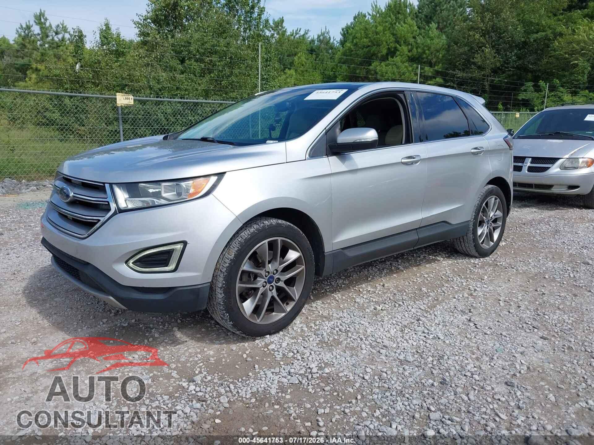 FORD EDGE 2015 - 2FMTK3K86FBC09306