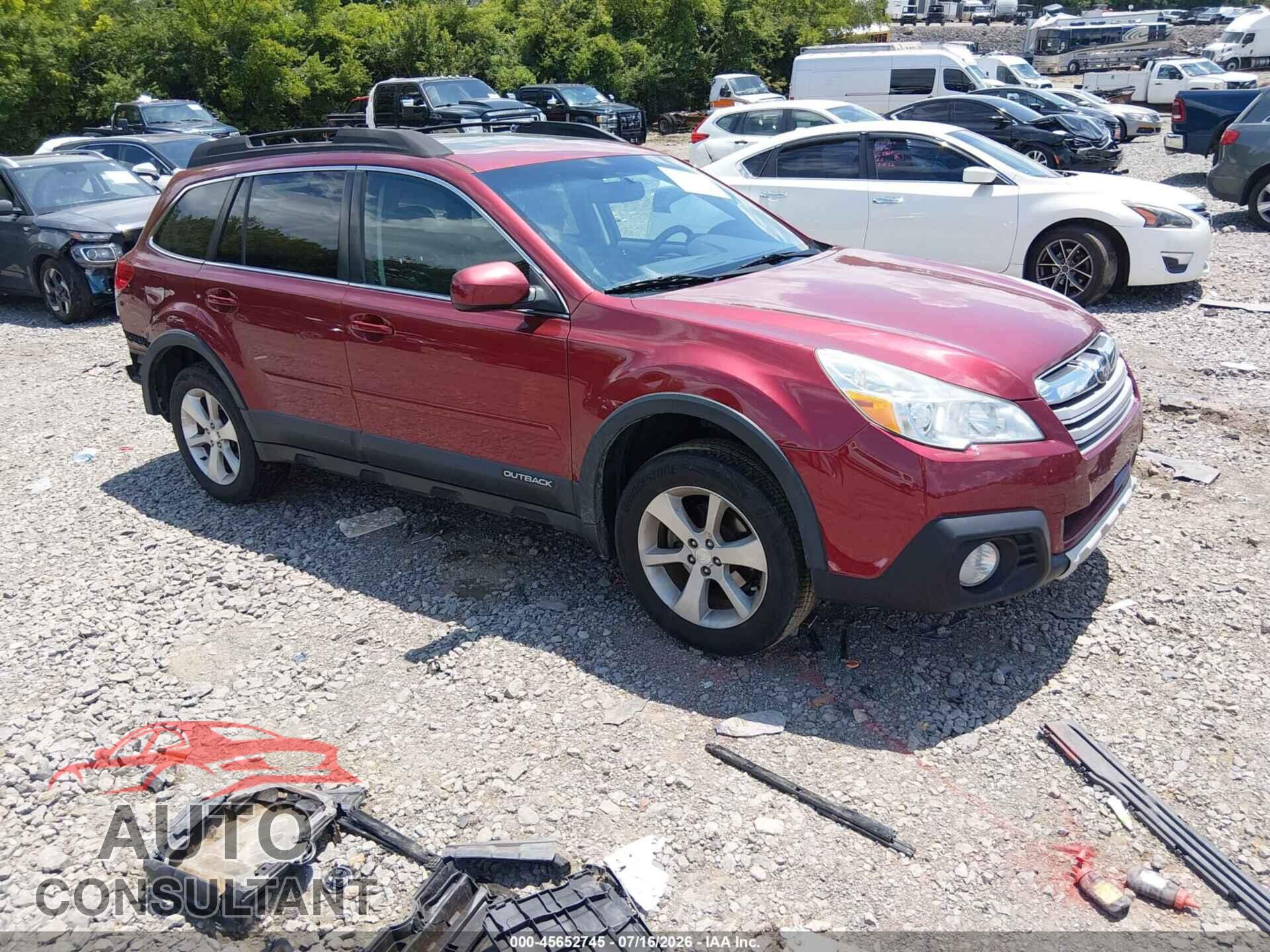 SUBARU OUTBACK 2014 - 4S4BRCLC4E3220782