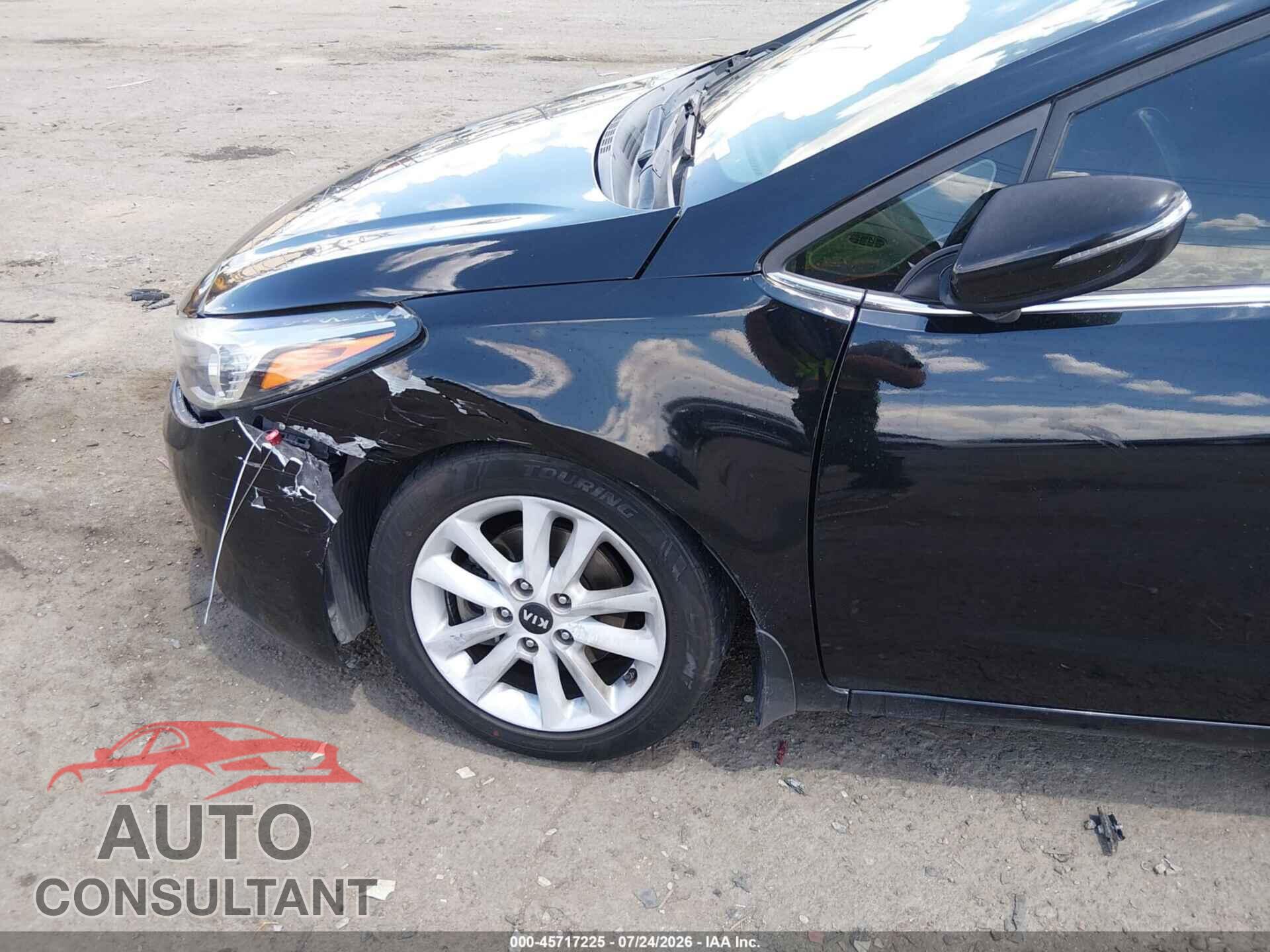 KIA FORTE 2017 - 3KPFL4A76HE044785