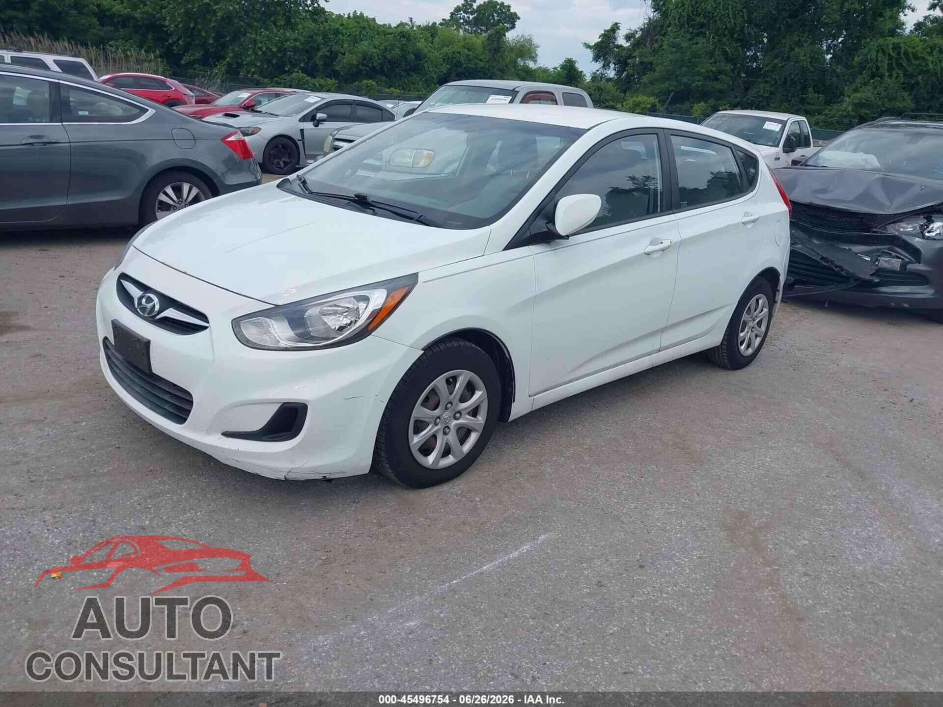 HYUNDAI ACCENT 2012 - KMHCT5AE2CU007925