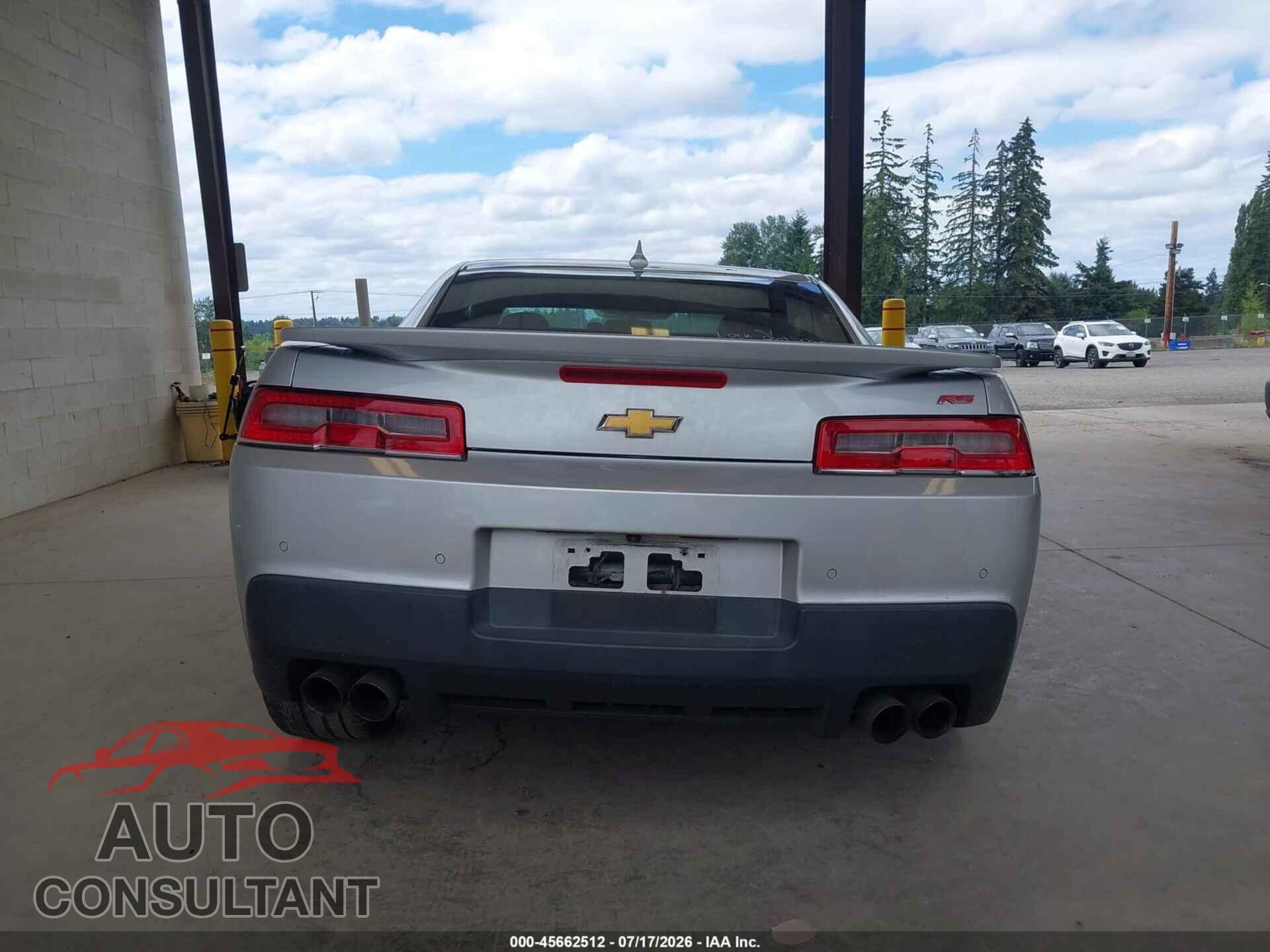 CHEVROLET CAMARO 2015 - 2G1FF1E33F9302424