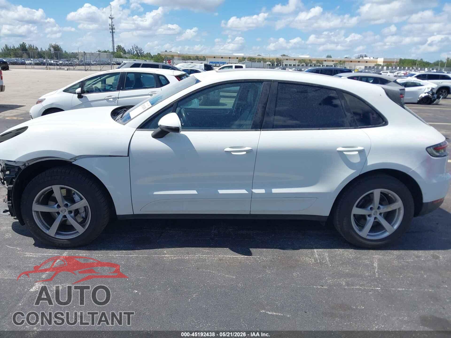 PORSCHE MACAN 2019 - WP1AA2A54KLB00545