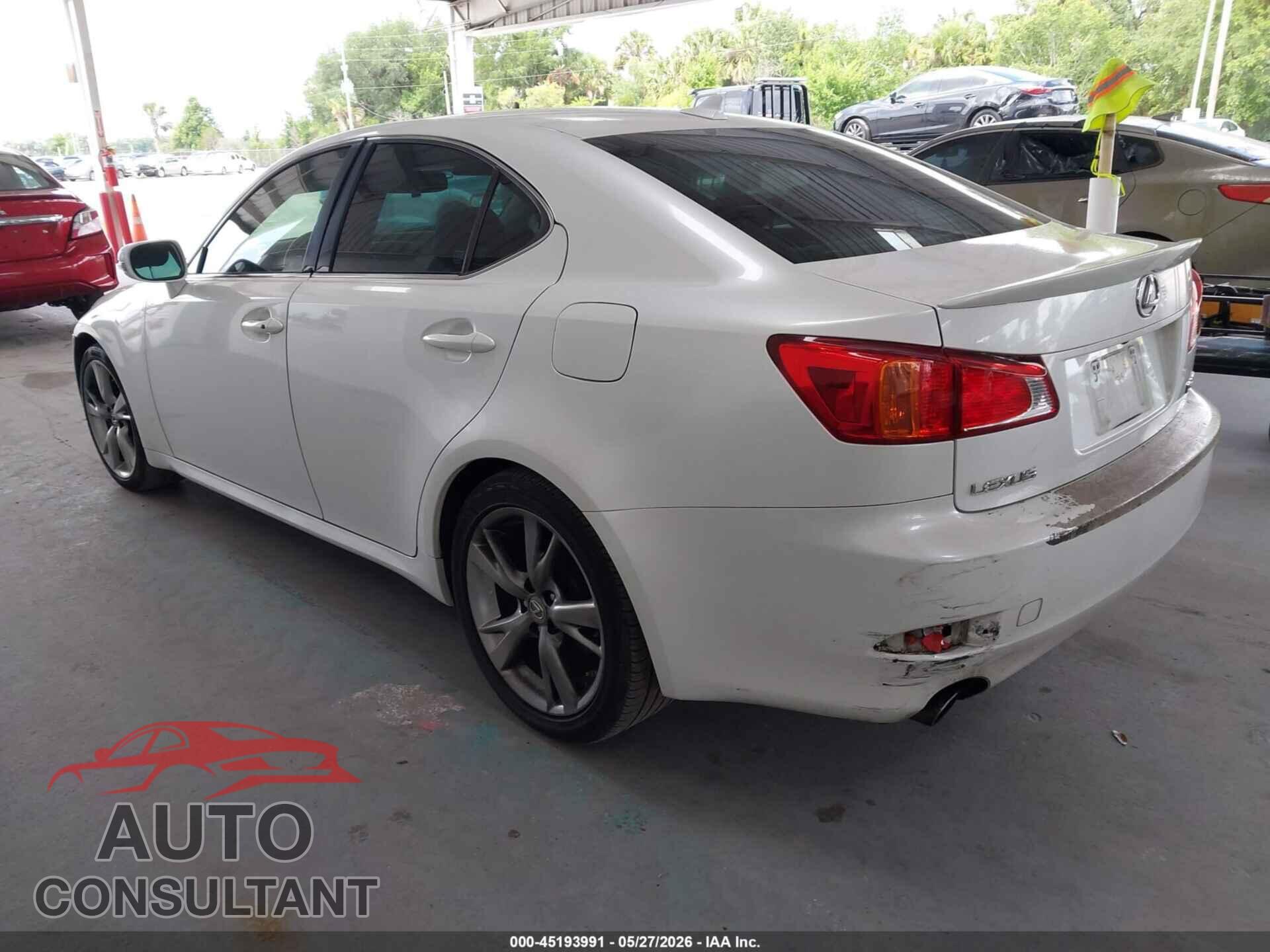 LEXUS IS 250 2010 - JTHBF5C27A5128143