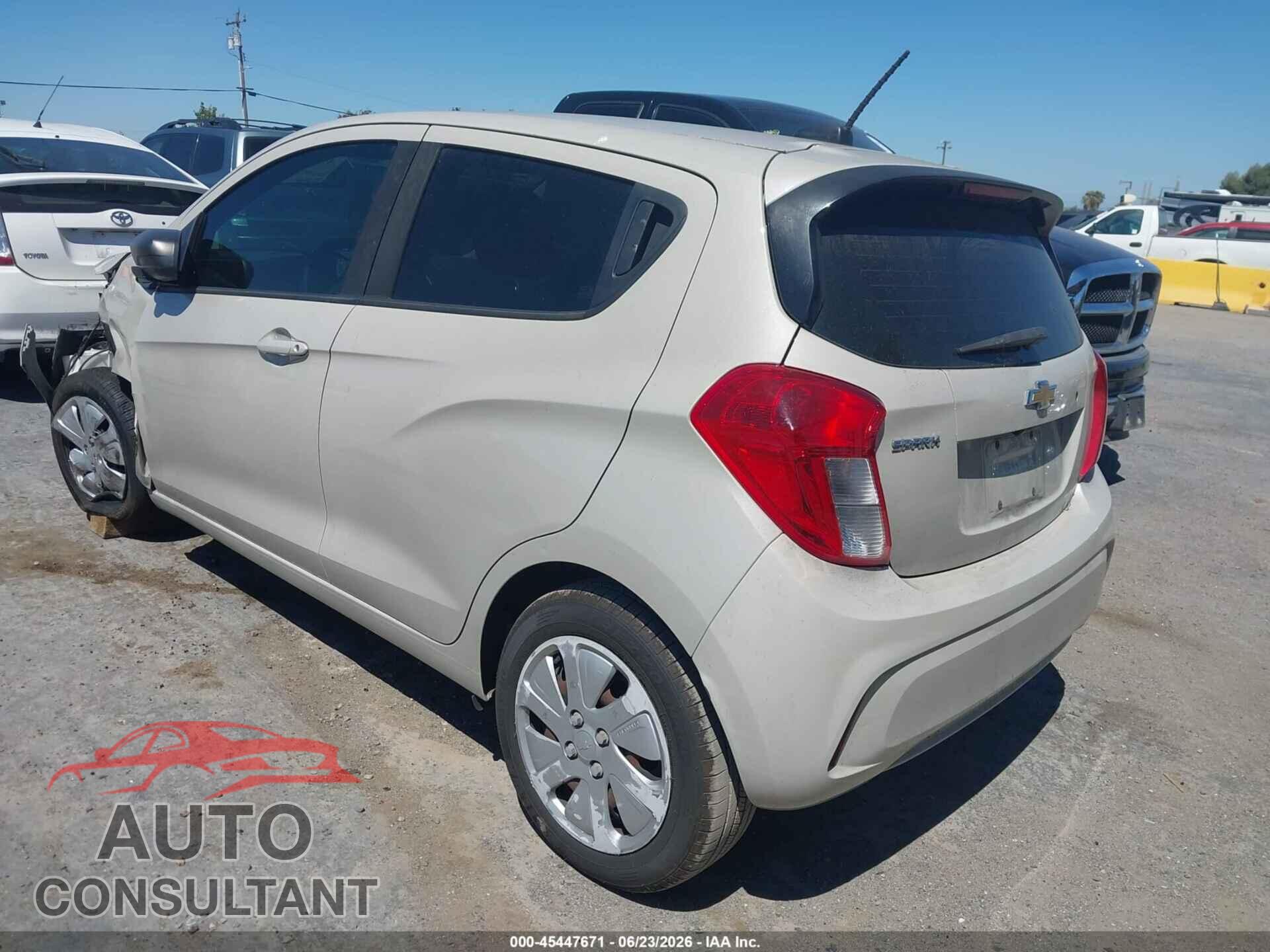 CHEVROLET SPARK 2017 - KL8CB6SA3HC825131