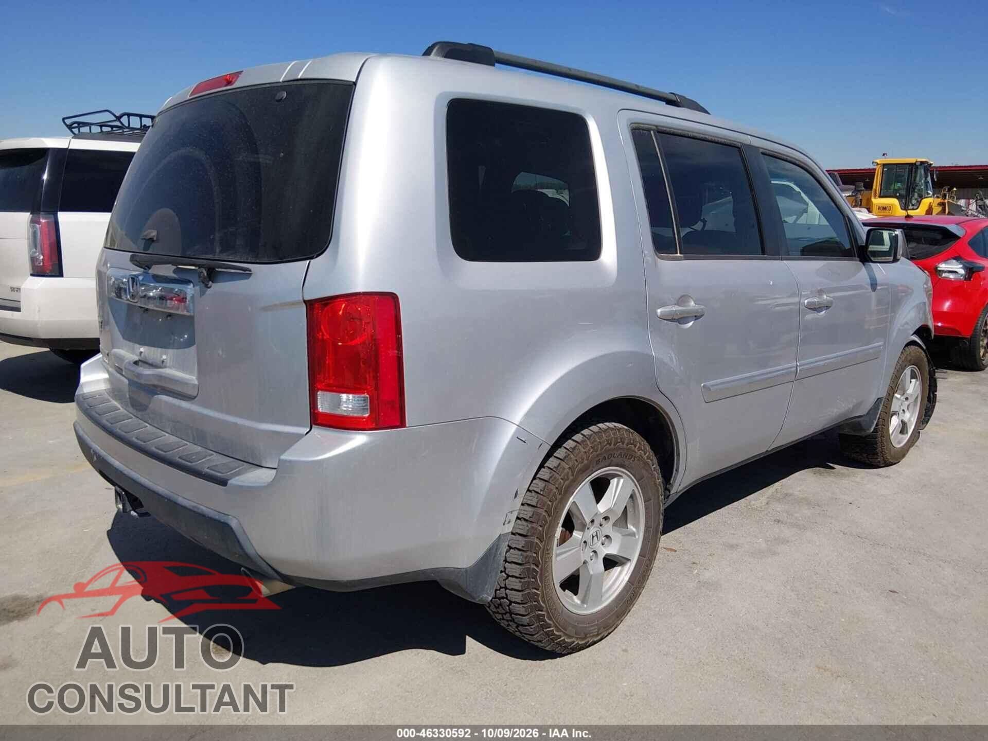 HONDA PILOT 2011 - 5FNYF3H75BB046688