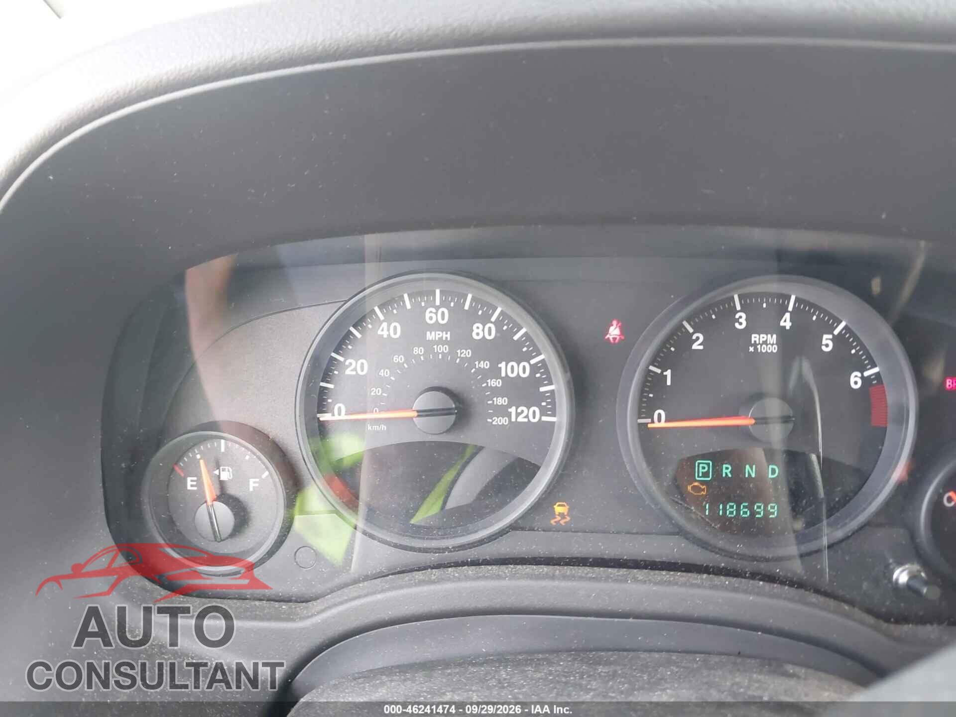JEEP COMPASS 2011 - 1J4NT1FB5BD203497