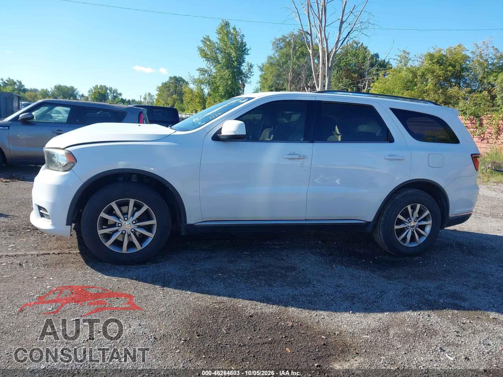 DODGE DURANGO 2018 - 1C4RDJAG4JC393420