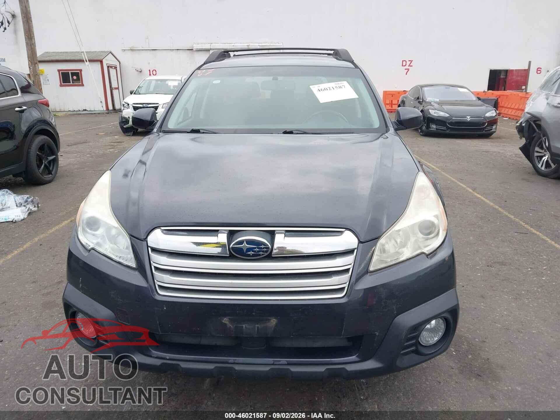 SUBARU OUTBACK 2013 - 4S4BRBCC4D3294275