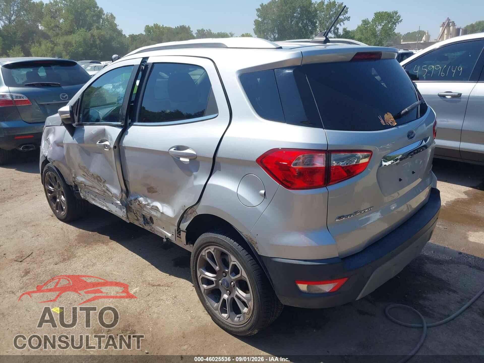 FORD ECOSPORT 2020 - MAJ6S3KL8LC354211