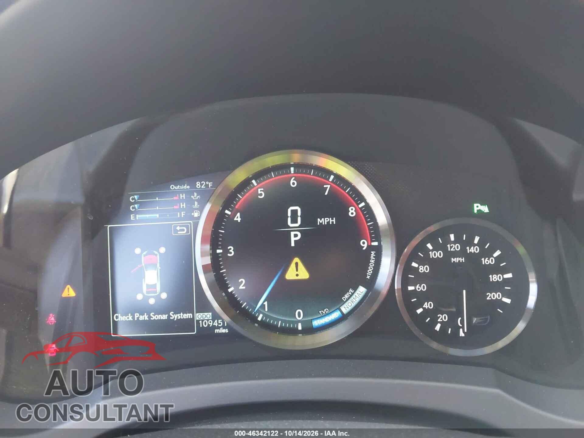 LEXUS RC F 2015 - JTHHP5BC9F5003833