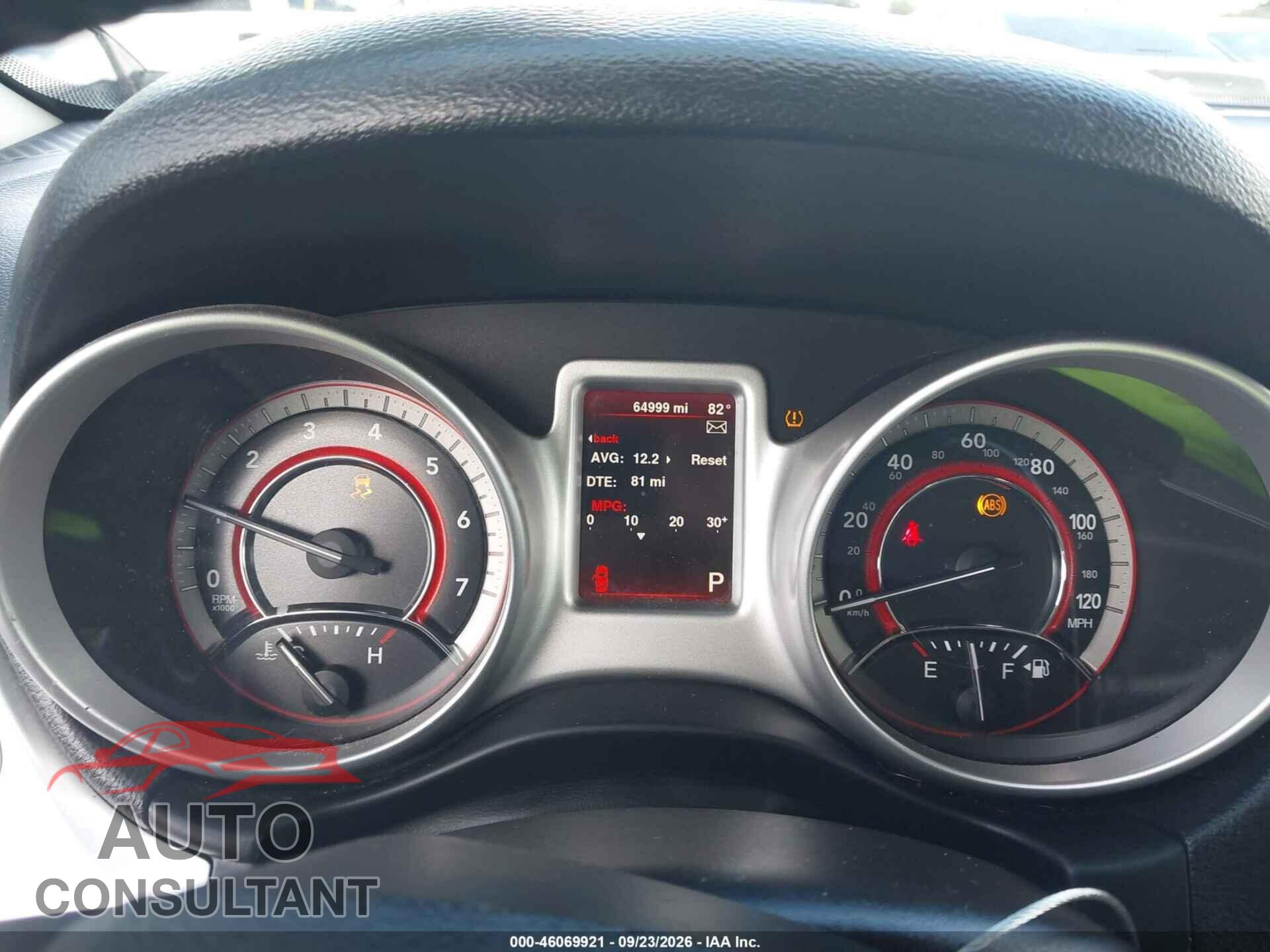DODGE JOURNEY 2014 - 3C4PDCAB0ET198190
