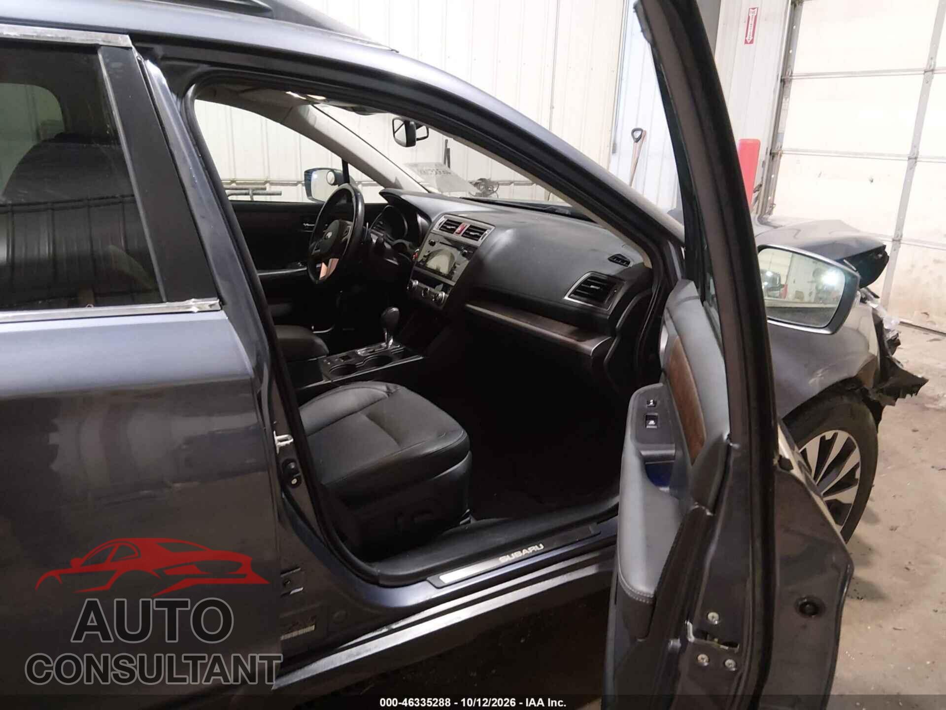 SUBARU OUTBACK 2016 - 4S4BSANC2G3241817