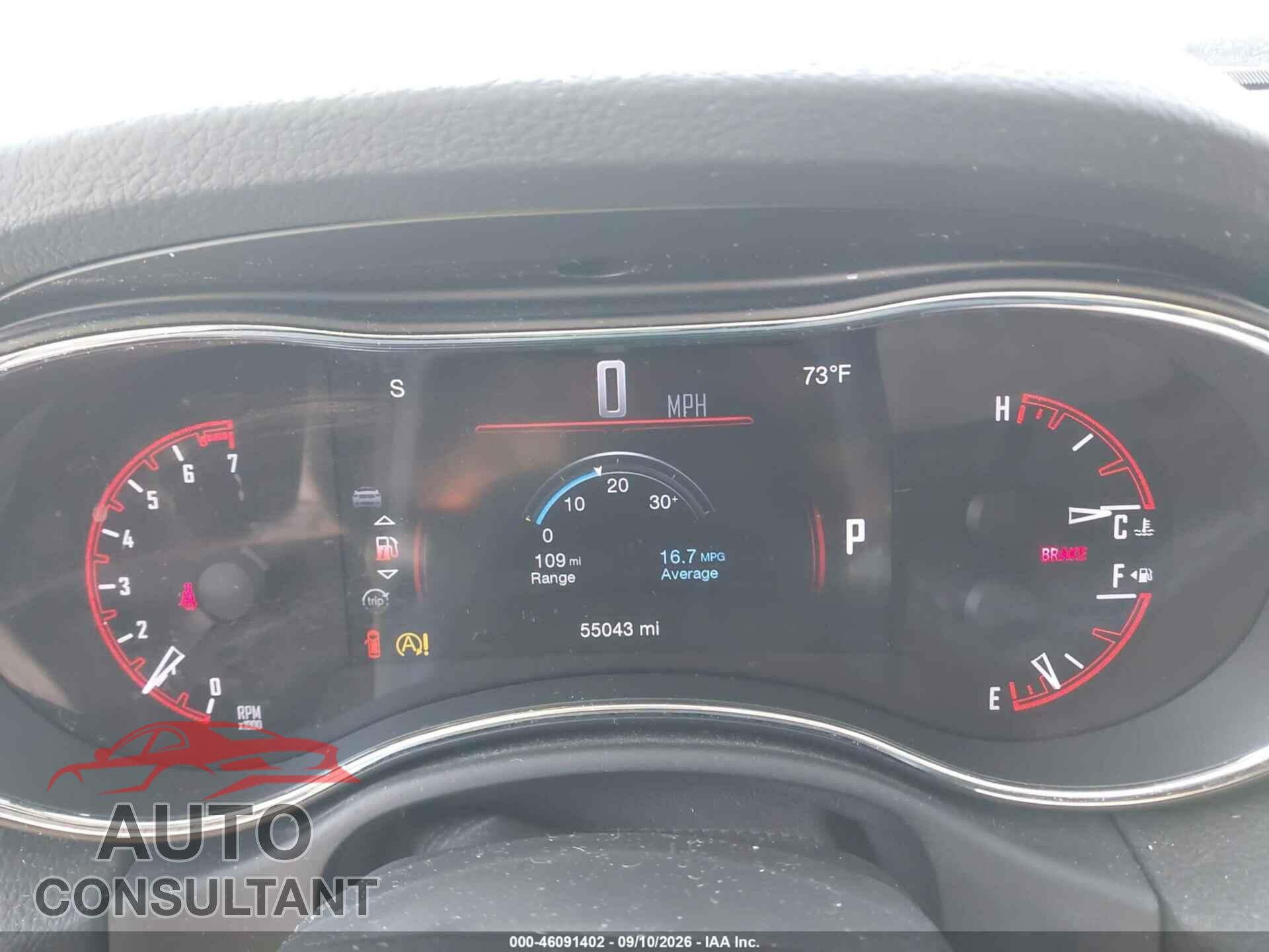 DODGE DURANGO 2016 - 1C4RDJDG3GC301864