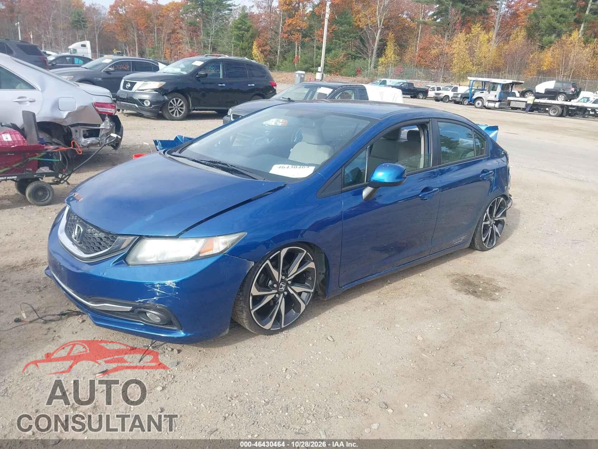 HONDA CIVIC 2013 - 2HGFB2F58DH525958