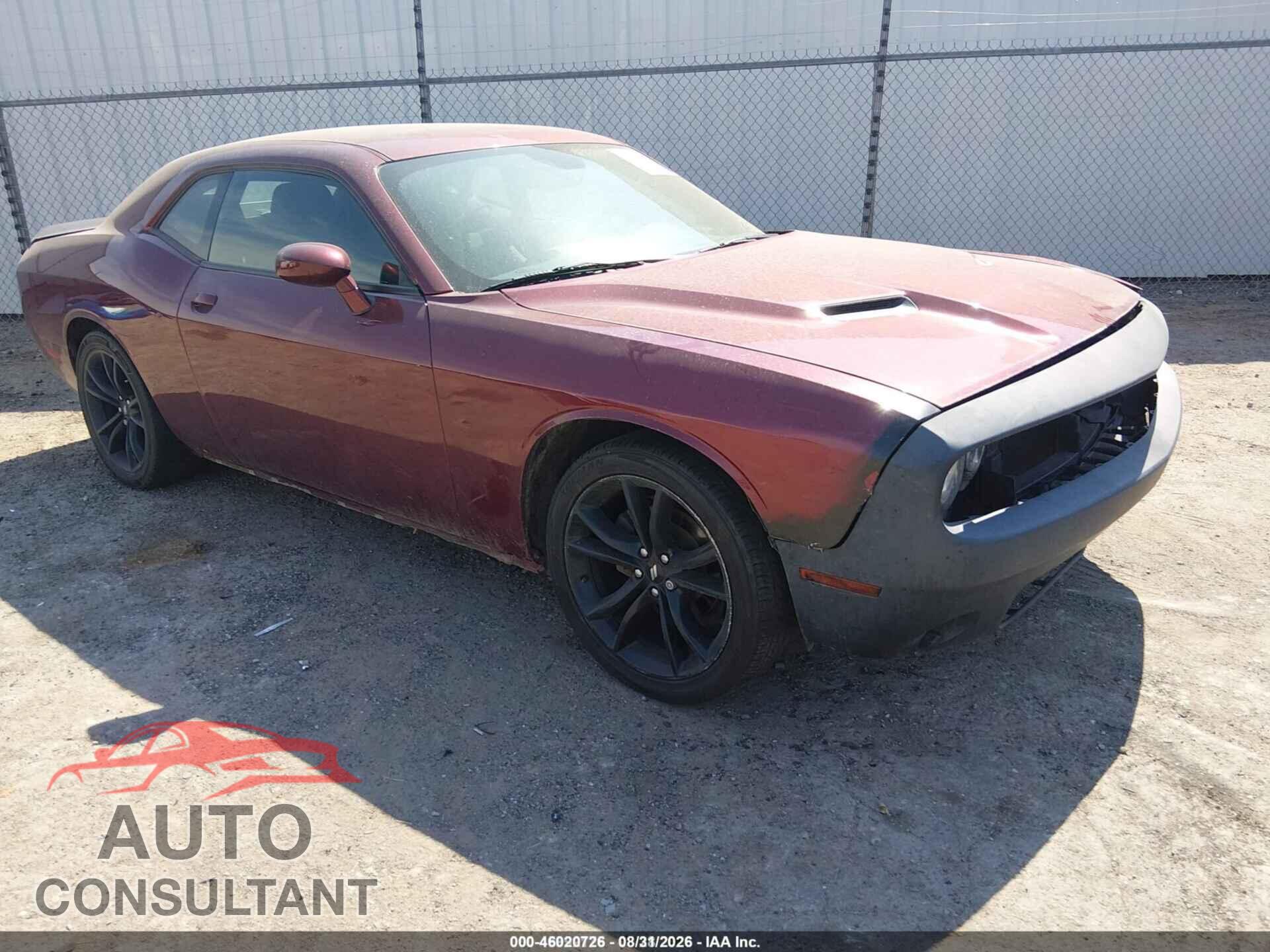 DODGE CHALLENGER 2018 - 2C3CDZAG6JH131663