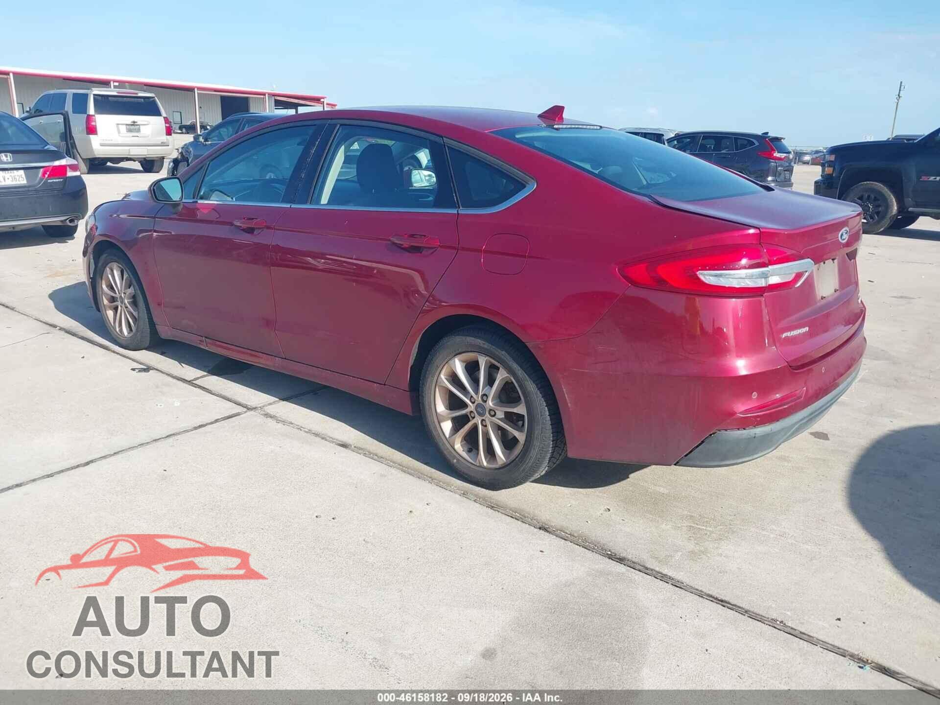 FORD FUSION 2019 - 3FA6P0HD8KR275170