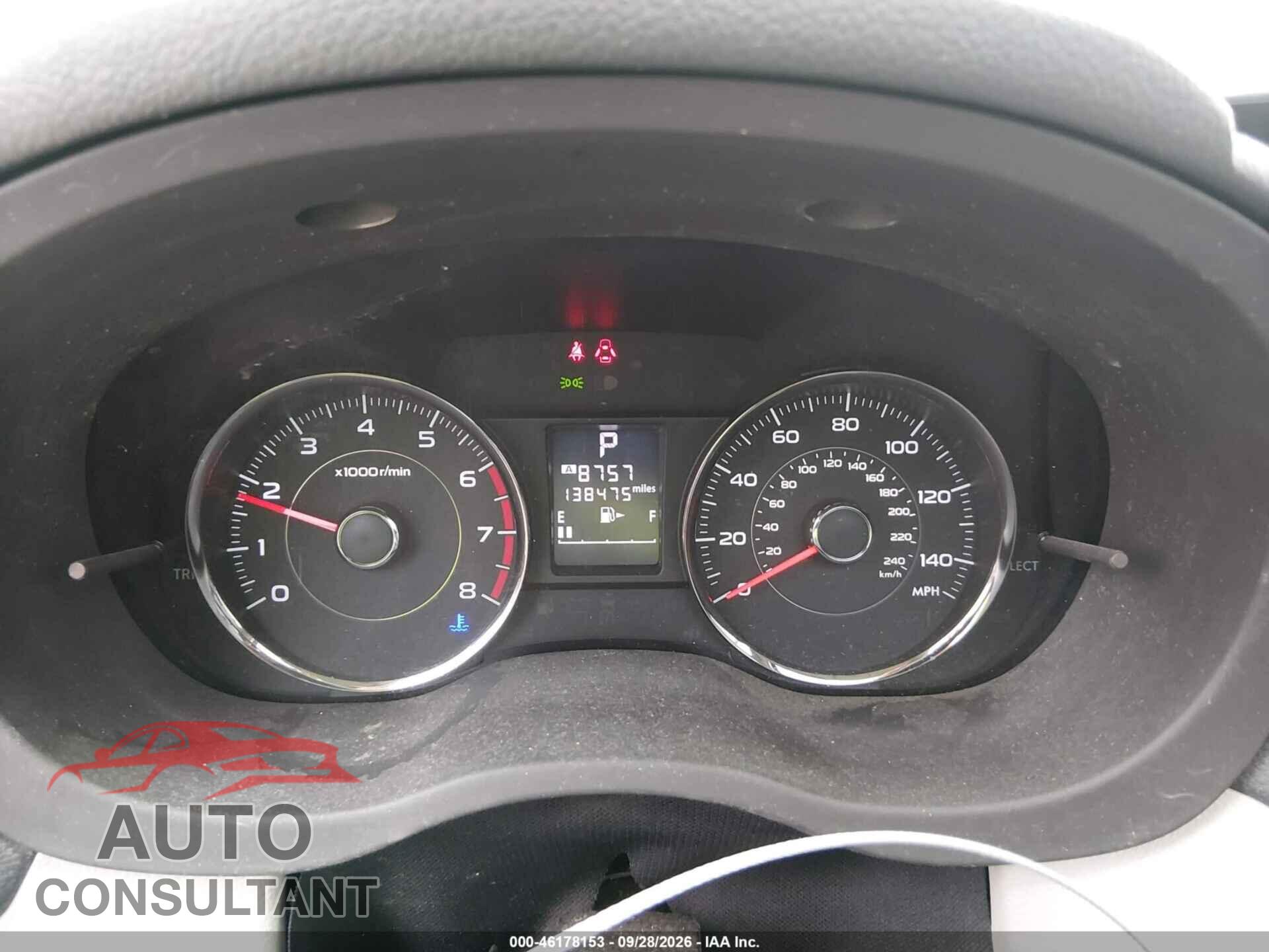 SUBARU FORESTER 2014 - JF2SJAMC4EH498357