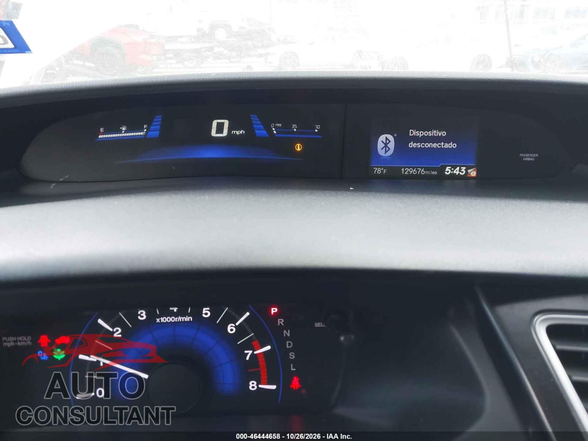 HONDA CIVIC 2014 - 19XFB2F99EE270557
