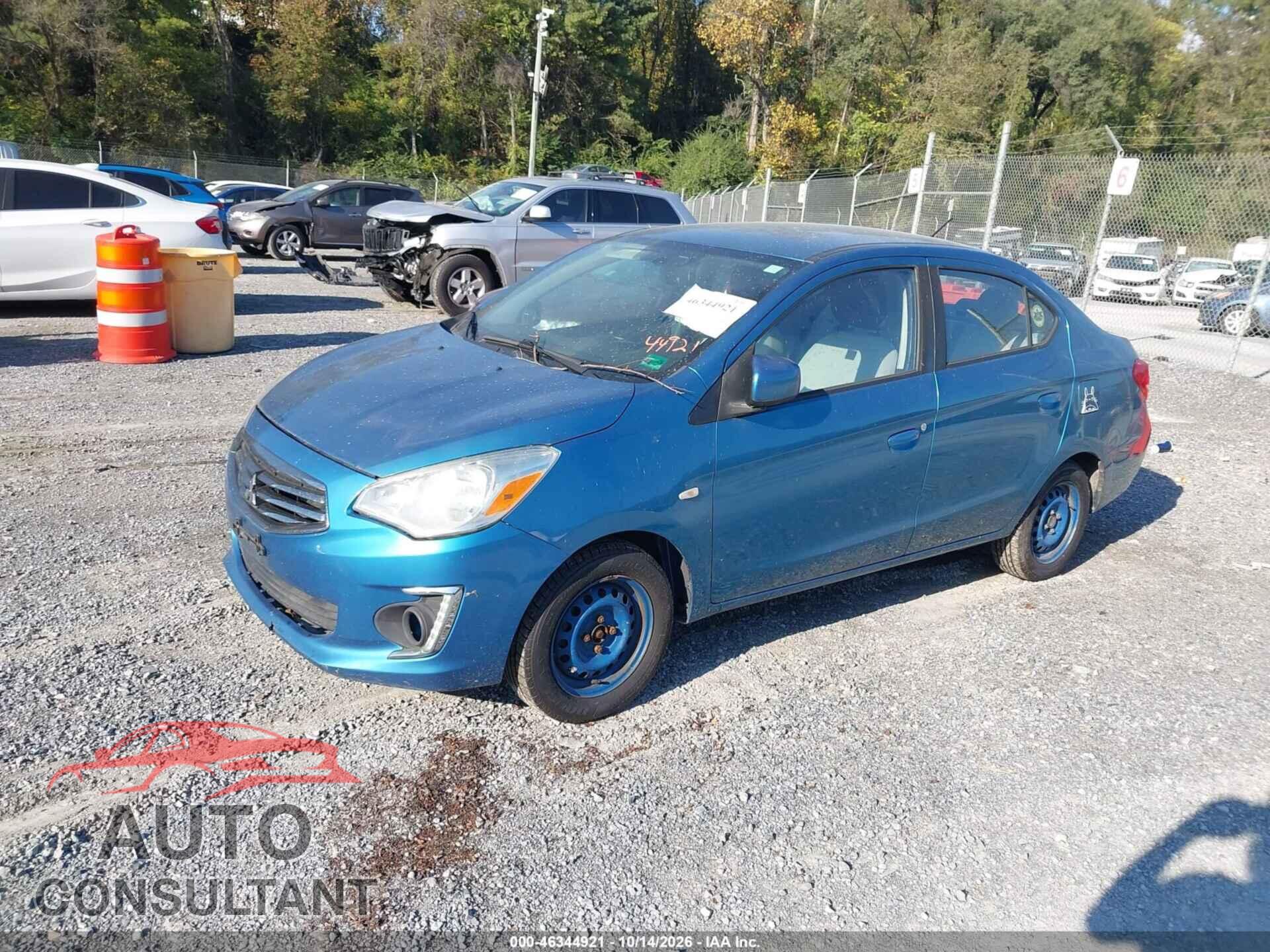 MITSUBISHI MIRAGE G4 2017 - ML32F3FJXHHF15437