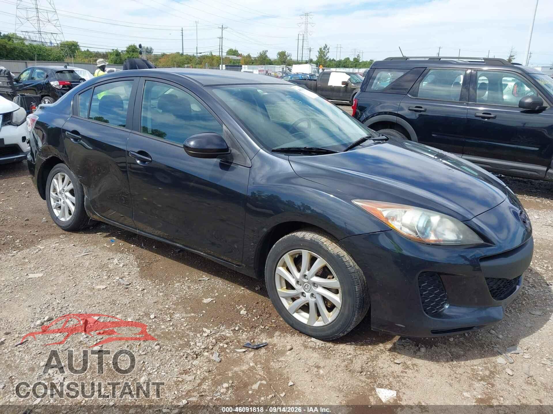 MAZDA MAZDA3 2012 - JM1BL1V86C1663138