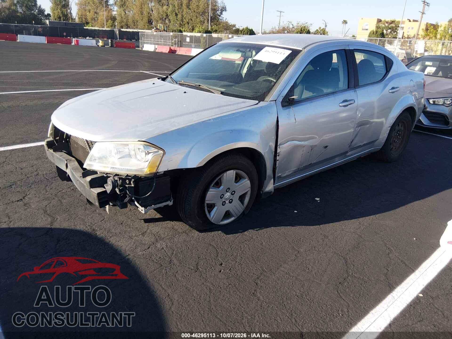 DODGE AVENGER 2010 - 1B3CC4FB5AN203721