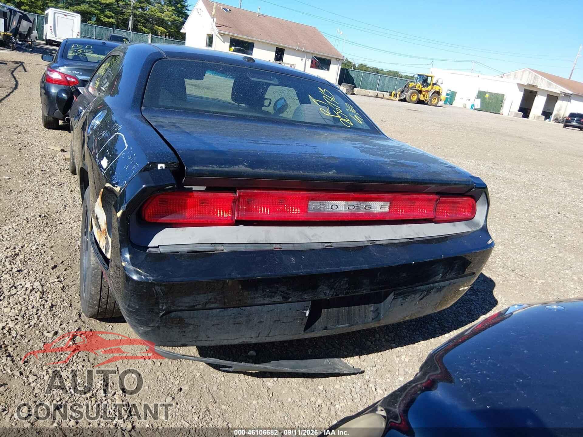 DODGE CHALLENGER 2012 - 2C3CDYAG4CH208799