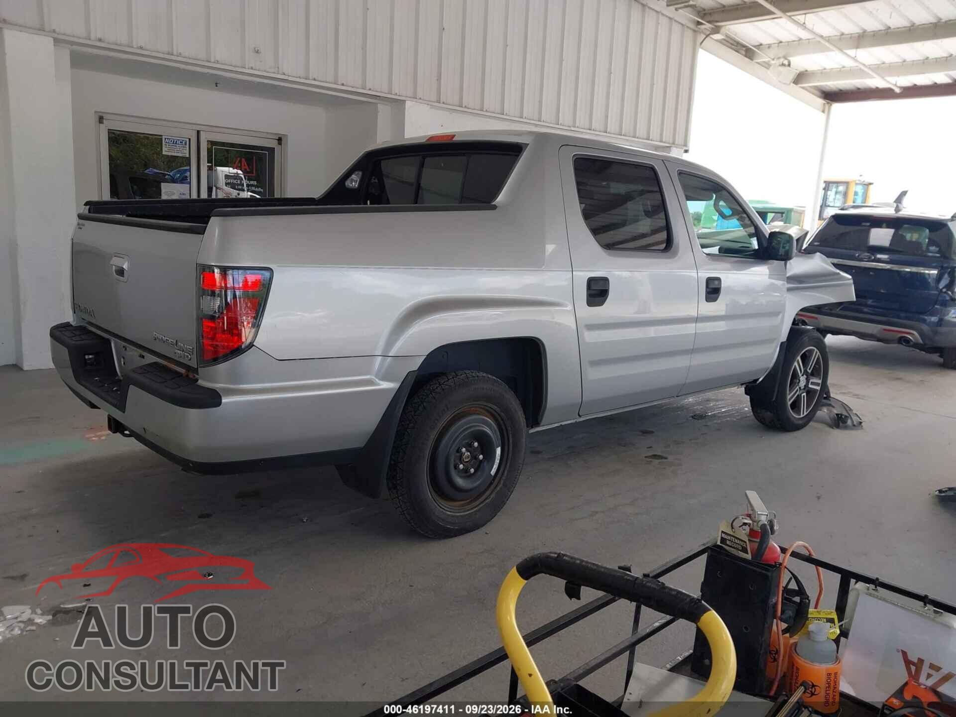 HONDA RIDGELINE 2013 - 5FPYK1F76DB002003
