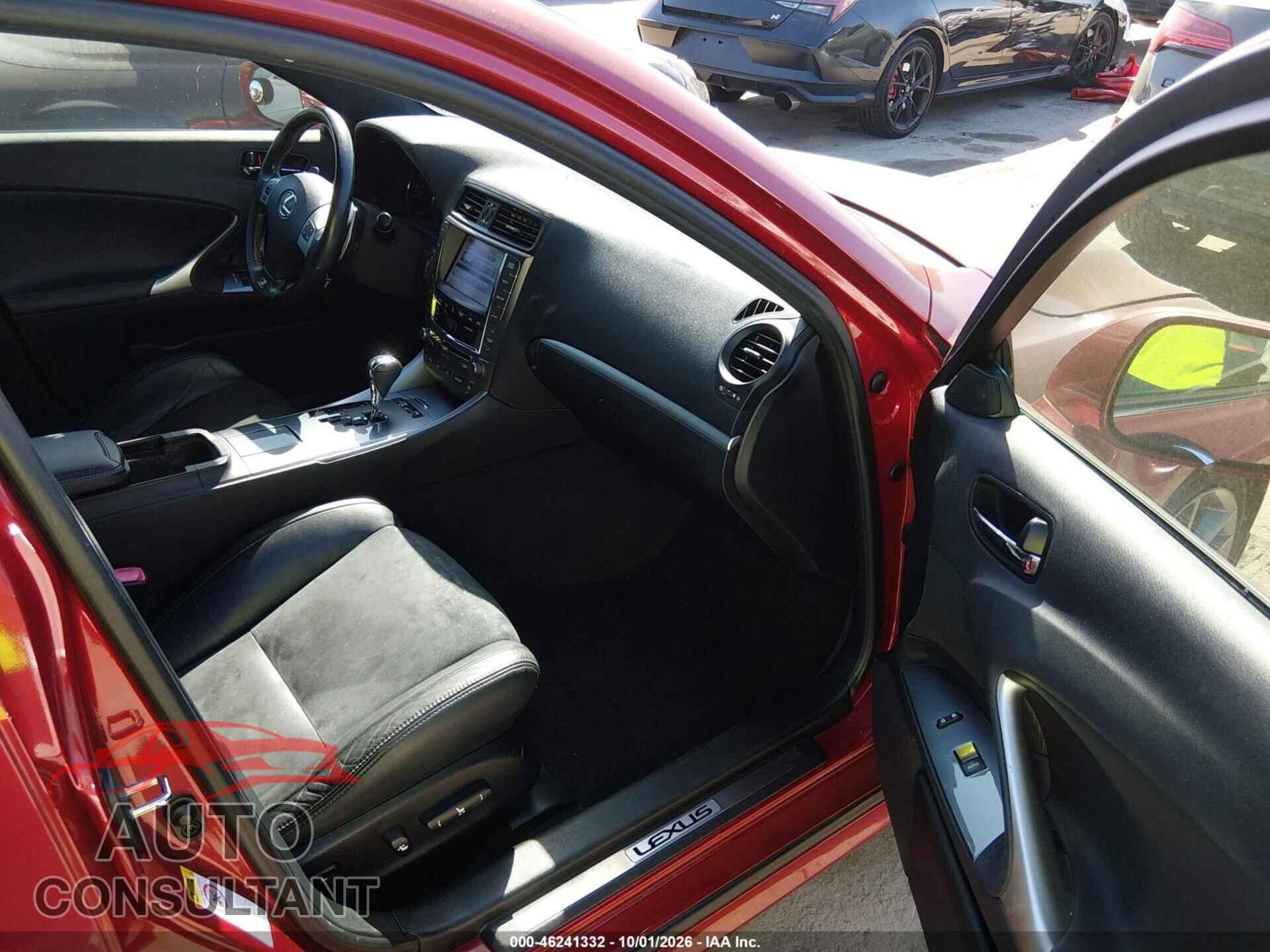LEXUS IS 250 2011 - JTHBF5C22B5150567