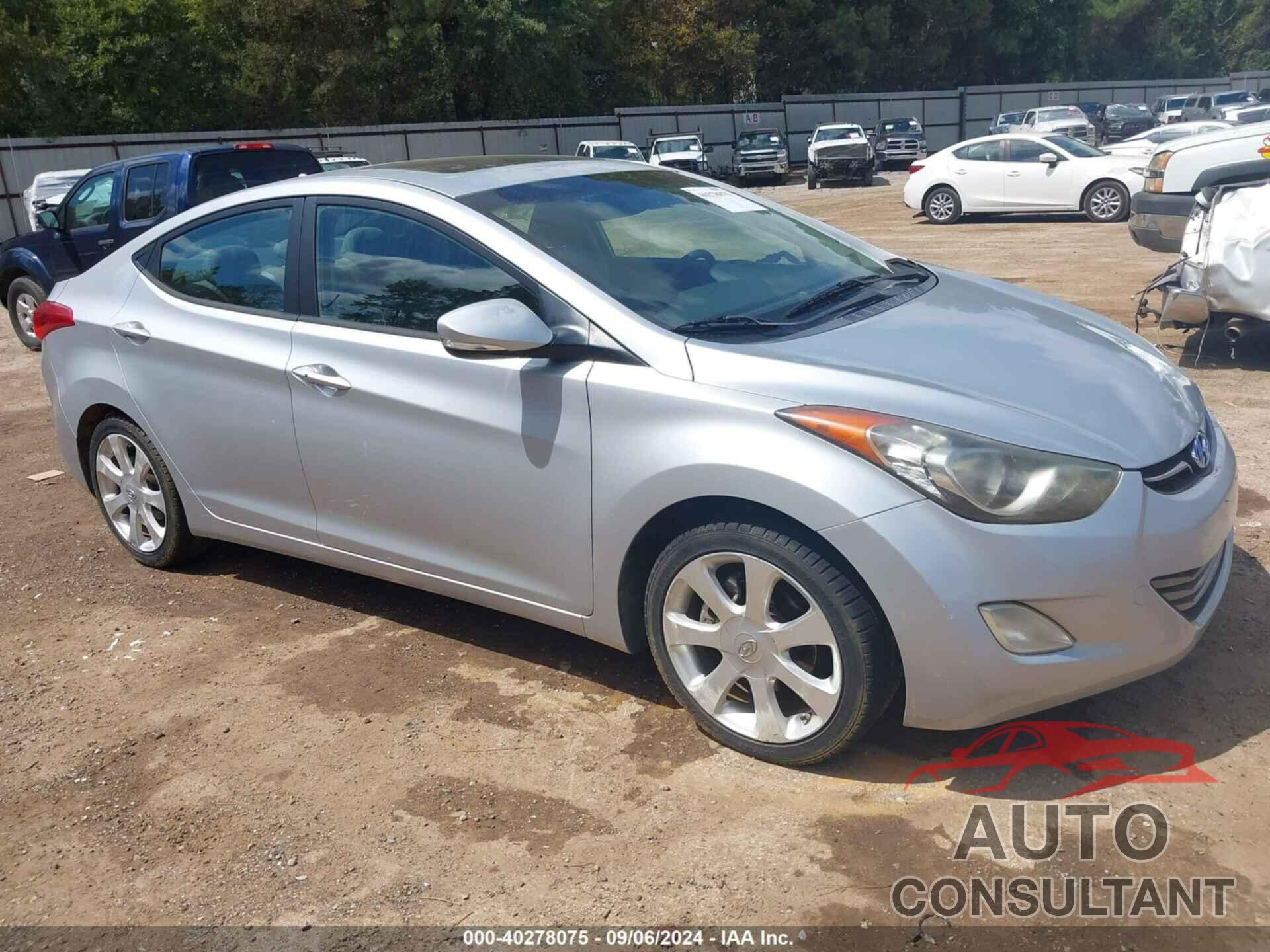 HYUNDAI ELANTRA 2012 - 5NPDH4AE3CH145133