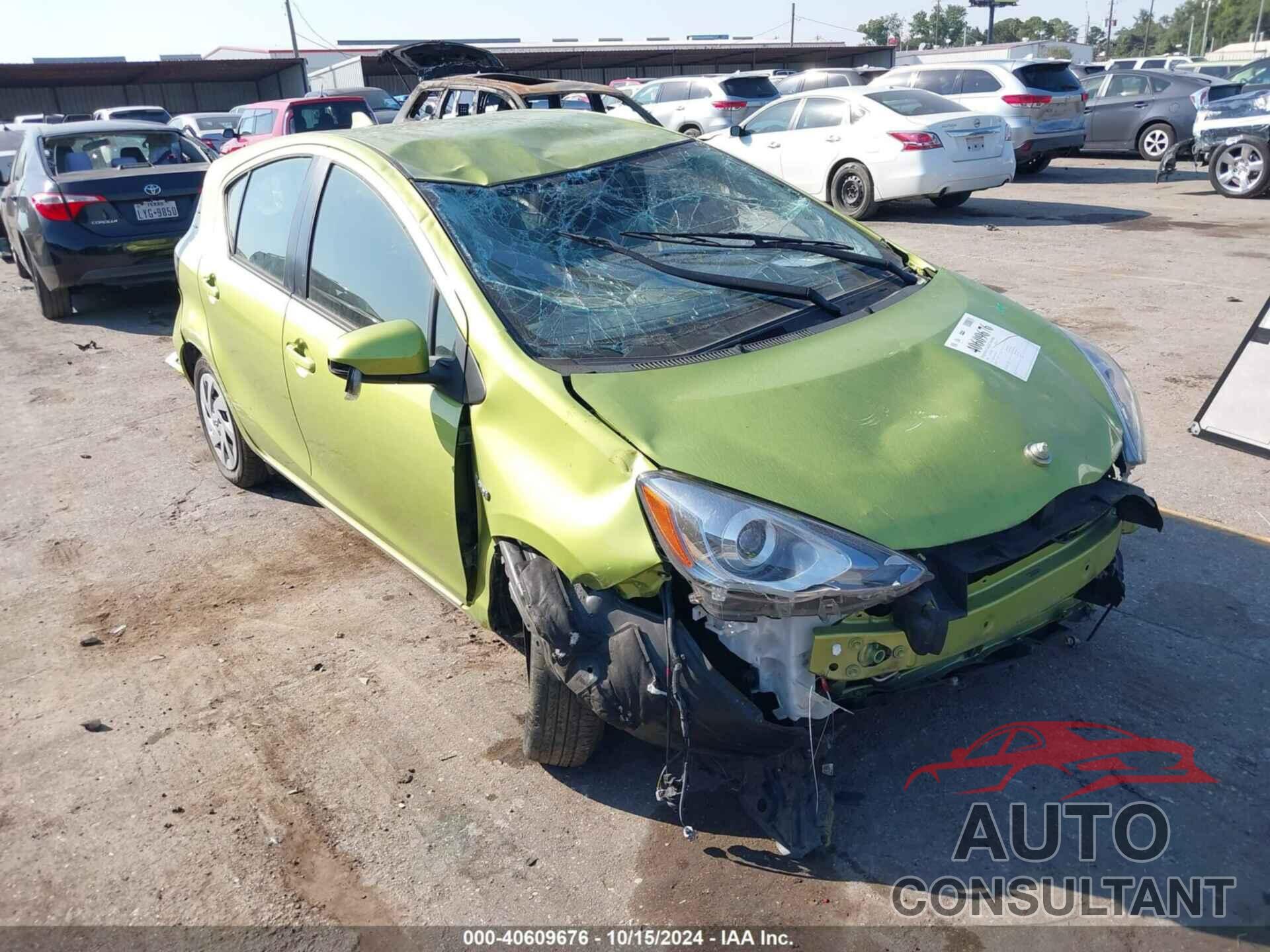 TOYOTA PRIUS C 2016 - JTDKDTB34G1130938