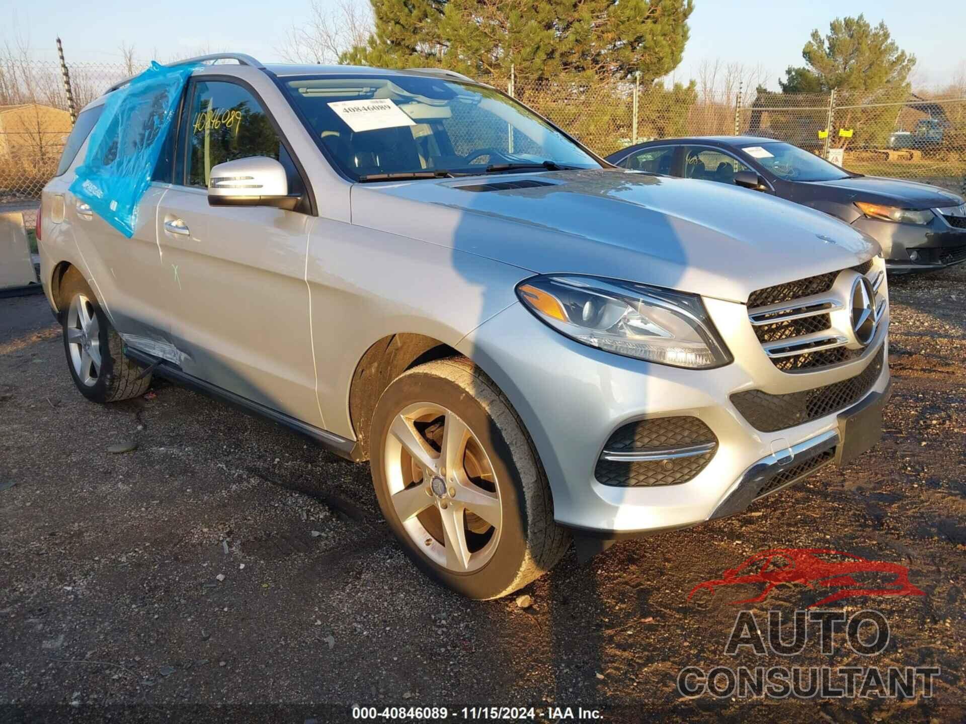 MERCEDES-BENZ GLE 350 2016 - 4JGDA5HB3GA785356