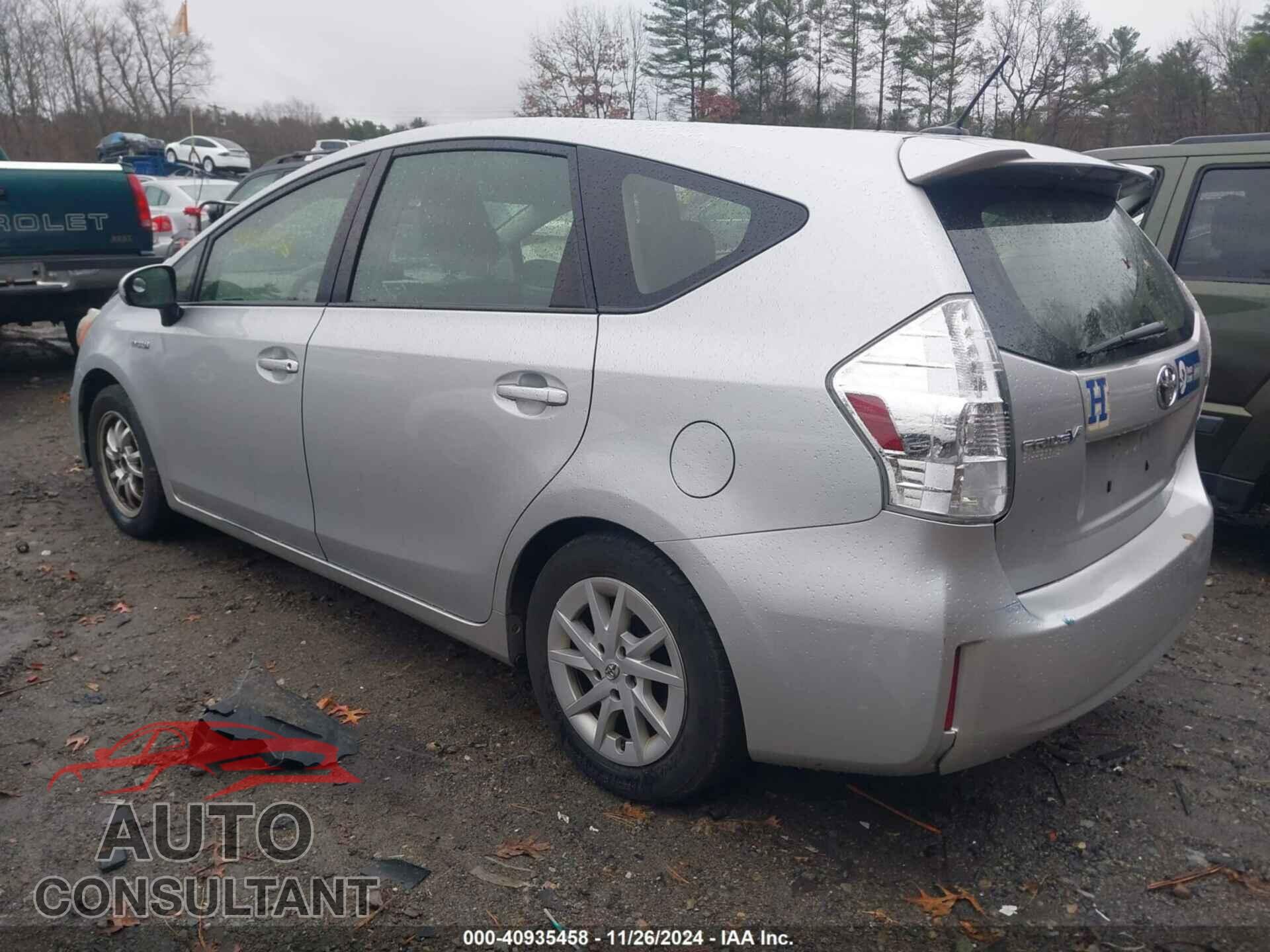 TOYOTA PRIUS V 2013 - JTDZN3EU2D3287948
