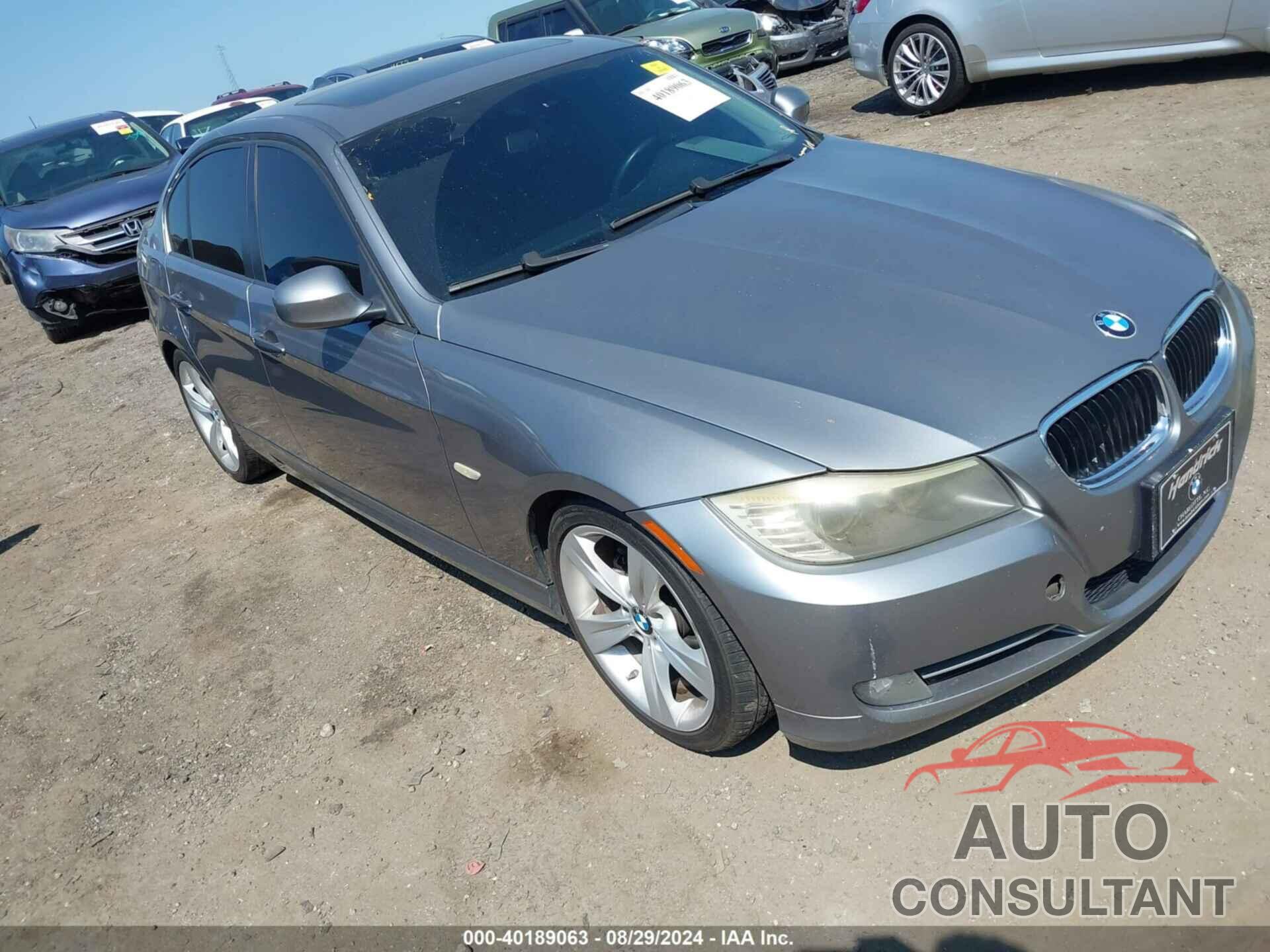 BMW 328I 2009 - WBAPH77589NL82230