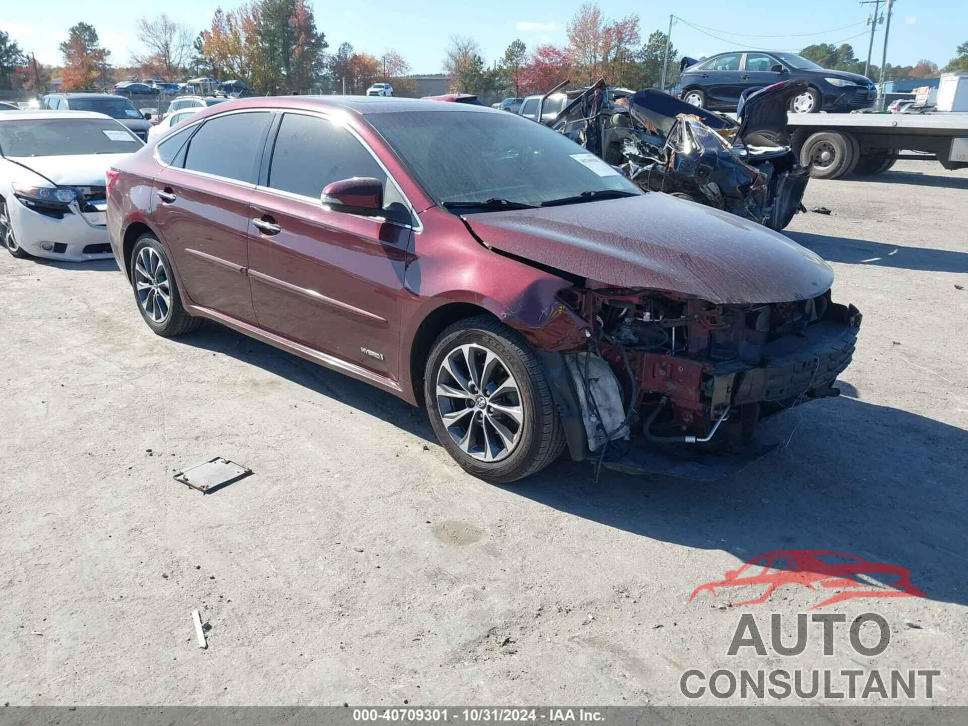 TOYOTA AVALON HYBRID 2016 - 4T1BD1EB9GU052822