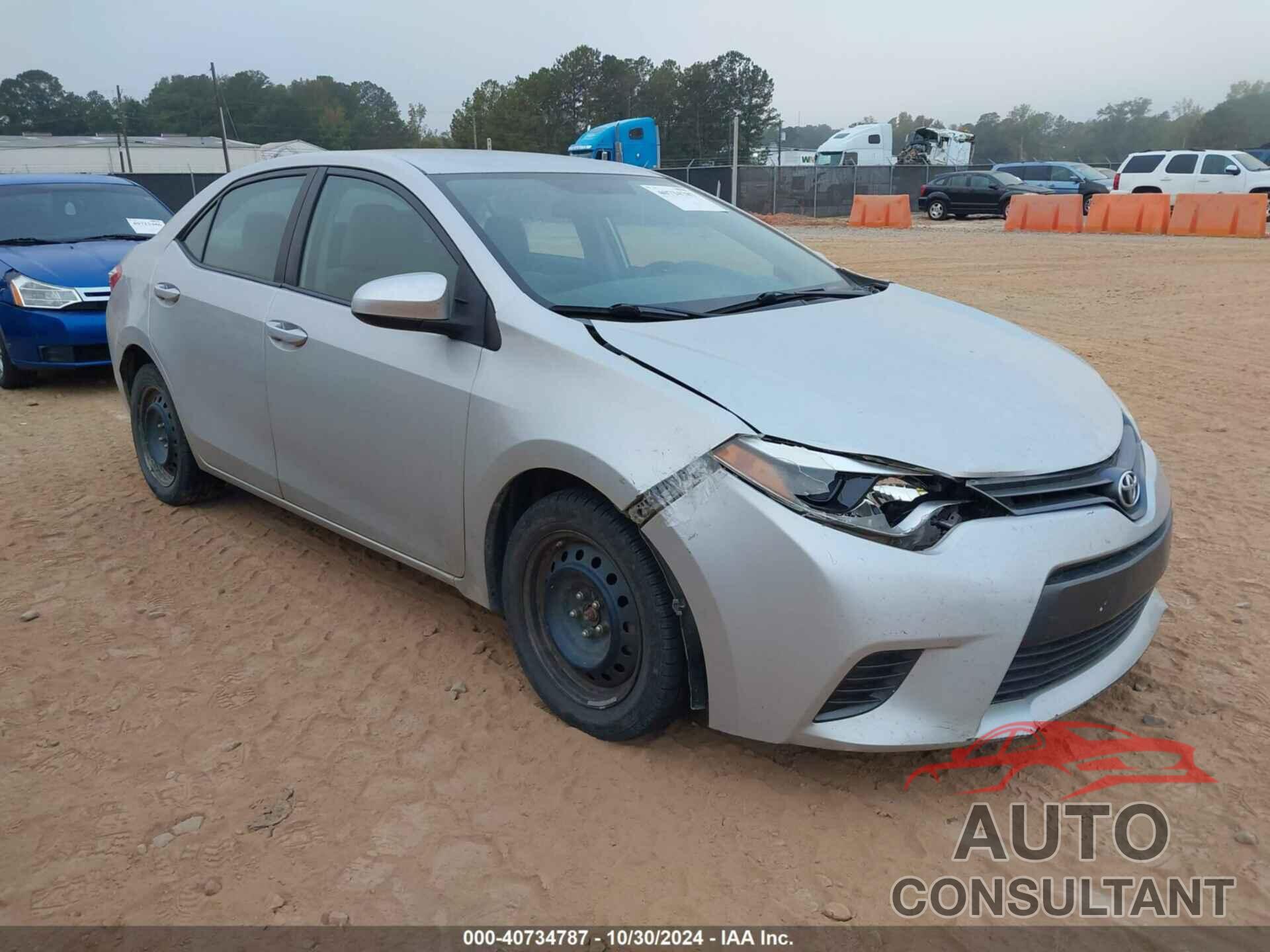 TOYOTA COROLLA 2016 - 2T1BURHEXGC514682