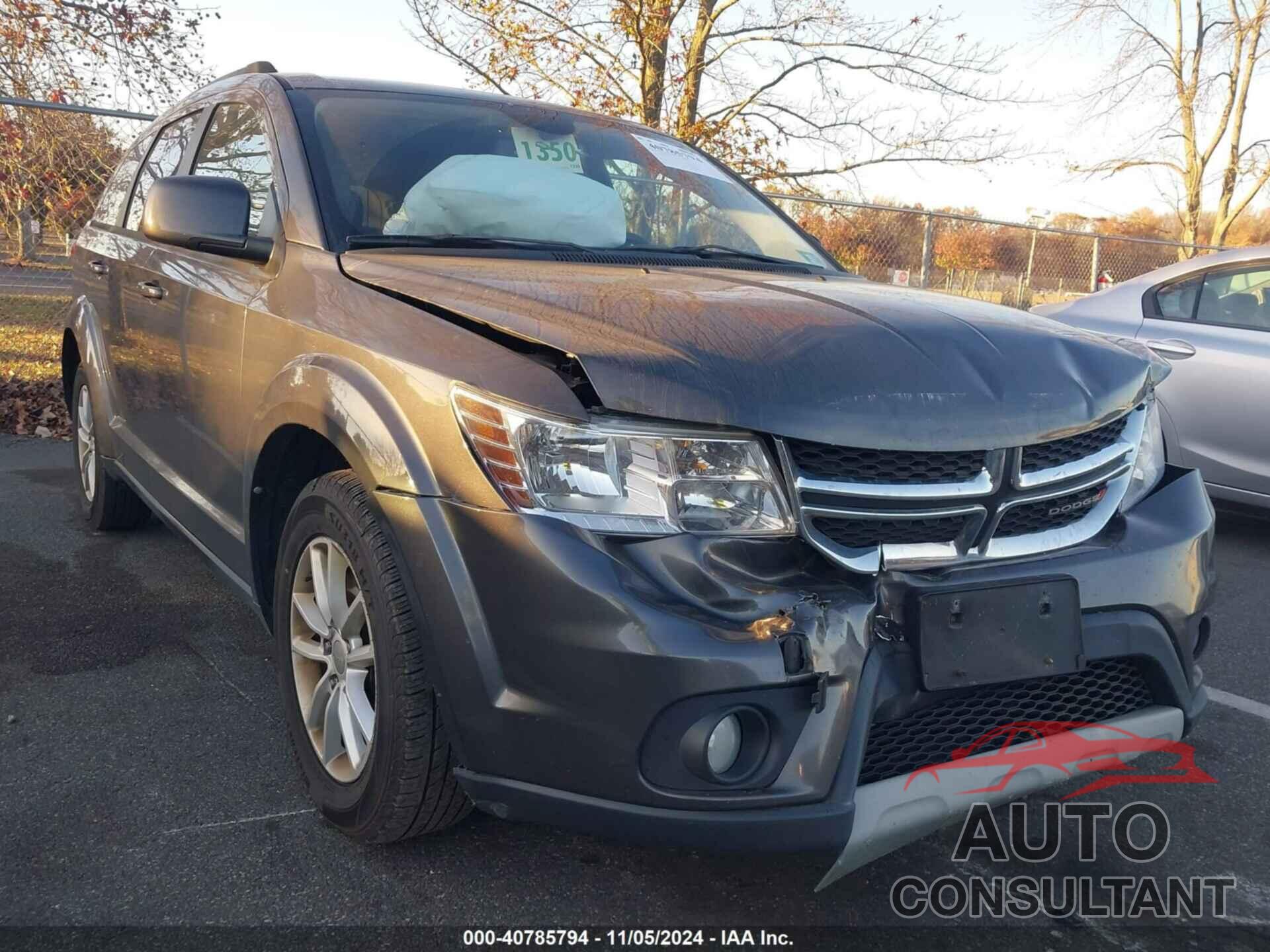 DODGE JOURNEY 2014 - 3C4PDCBB7ET308697