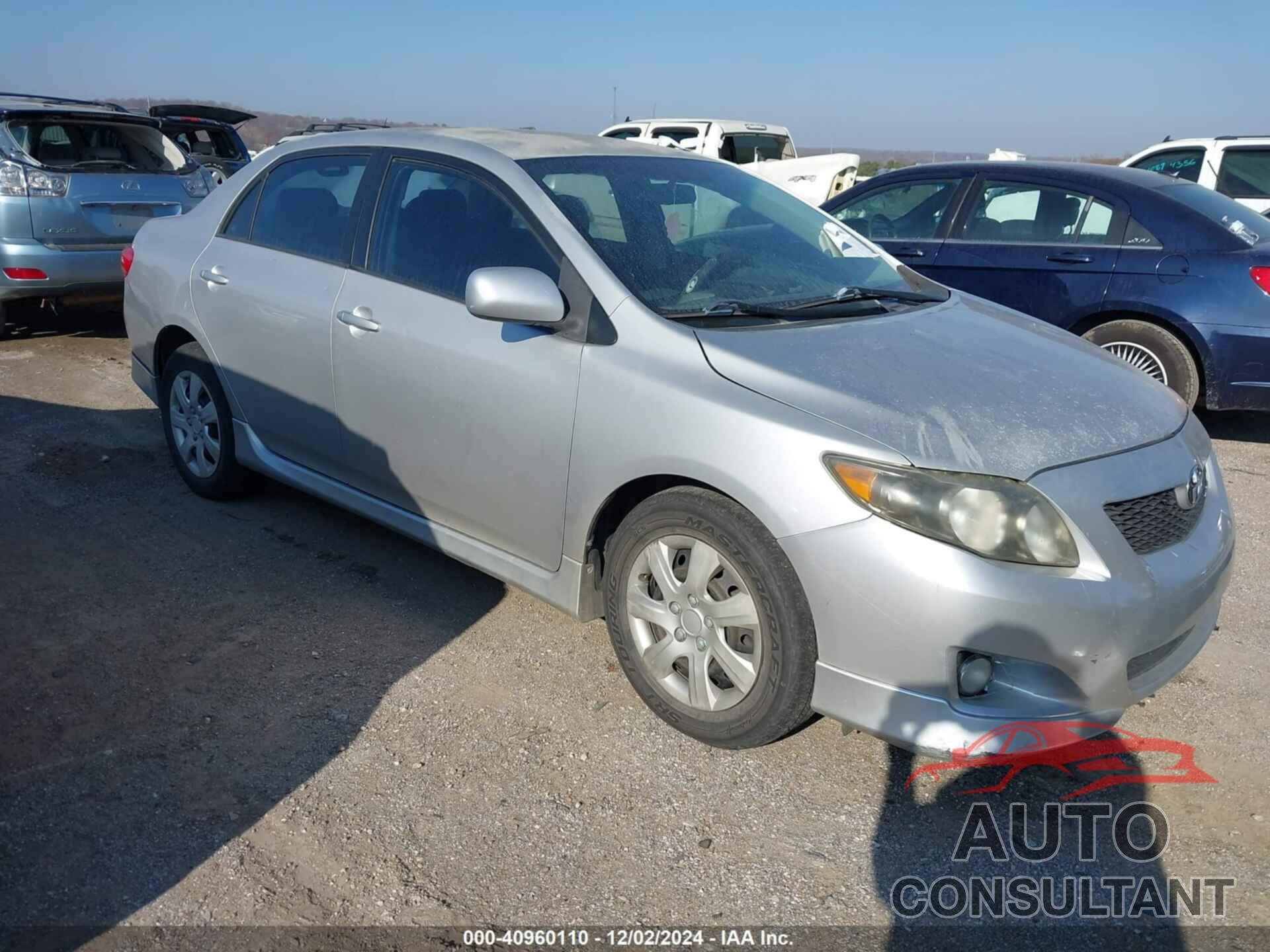 TOYOTA COROLLA 2009 - 1NXBU40E09Z031072