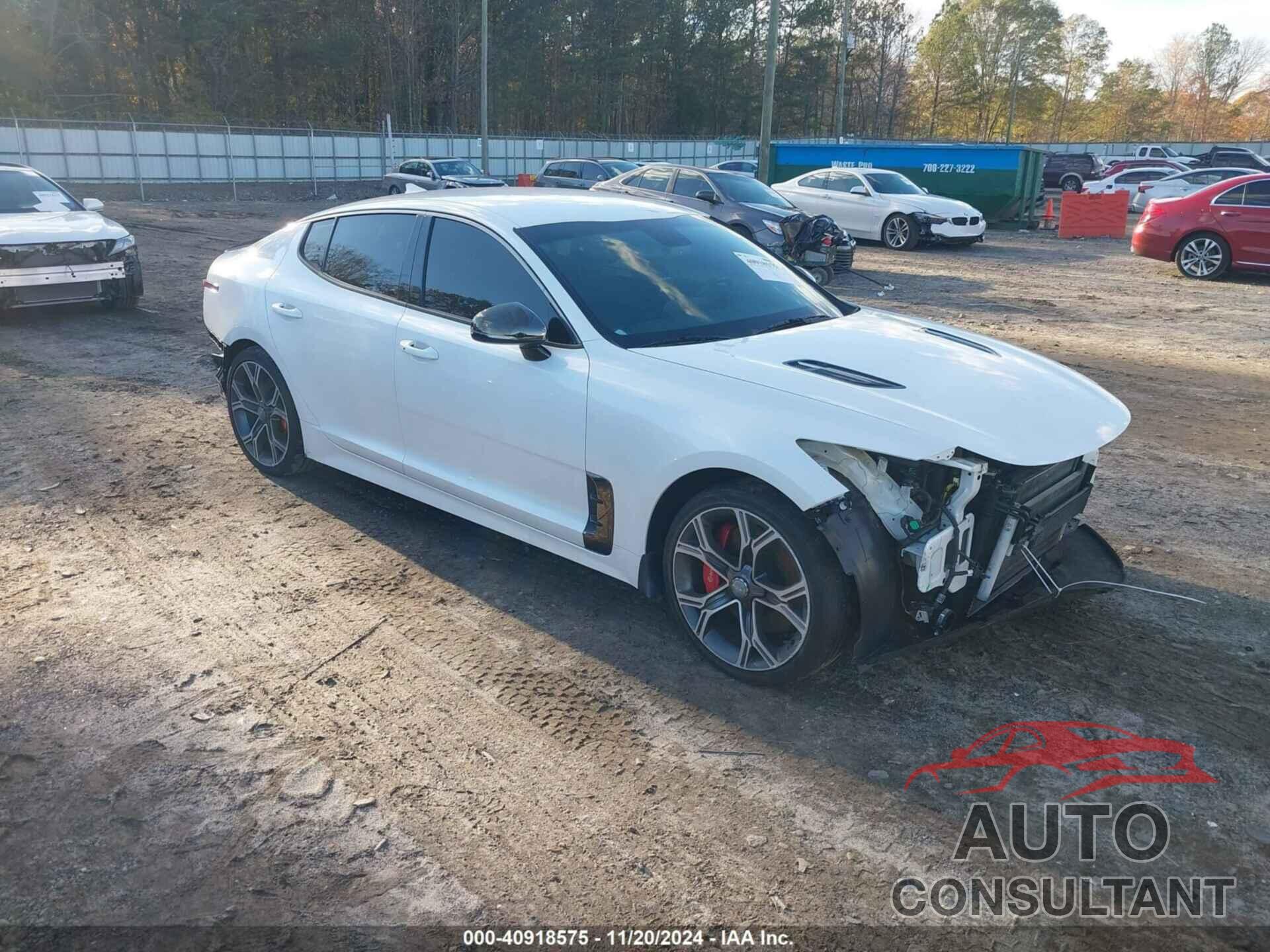 KIA STINGER 2018 - KNAE35LC0J6039862