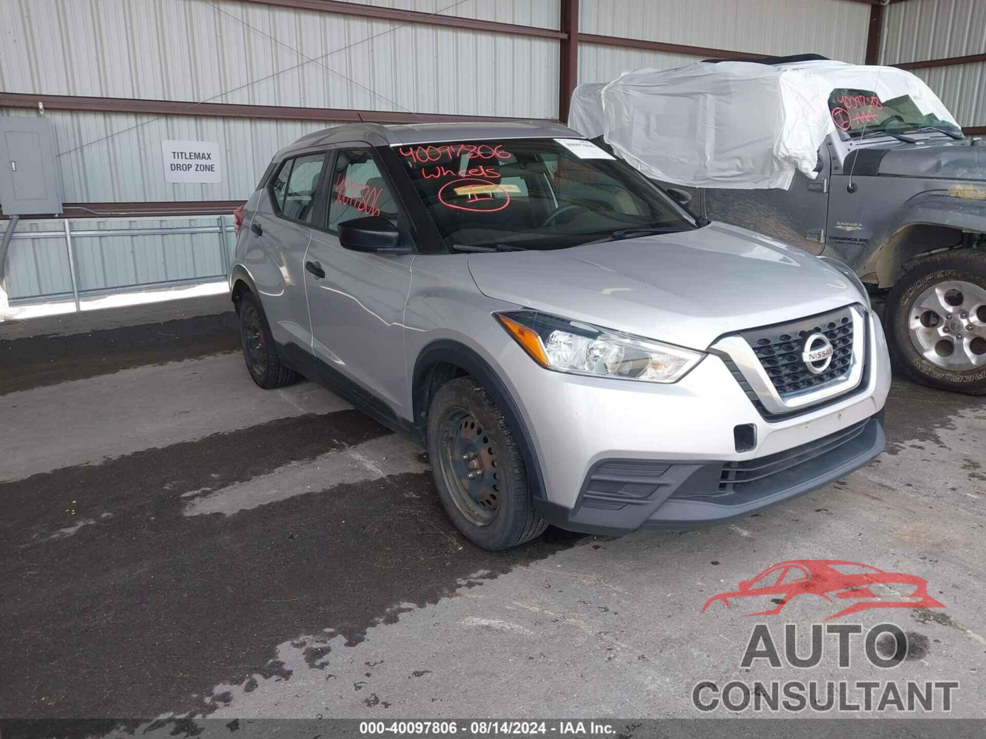 NISSAN KICKS 2019 - 3N1CP5CU2KL555738