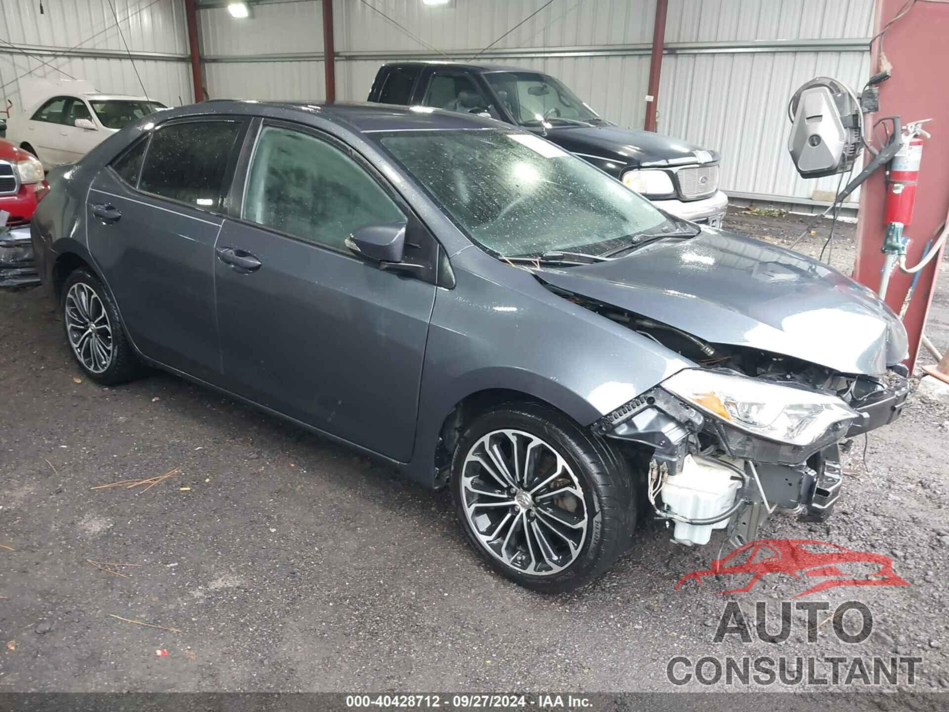 TOYOTA COROLLA 2016 - 2T1BURHE2GC611889
