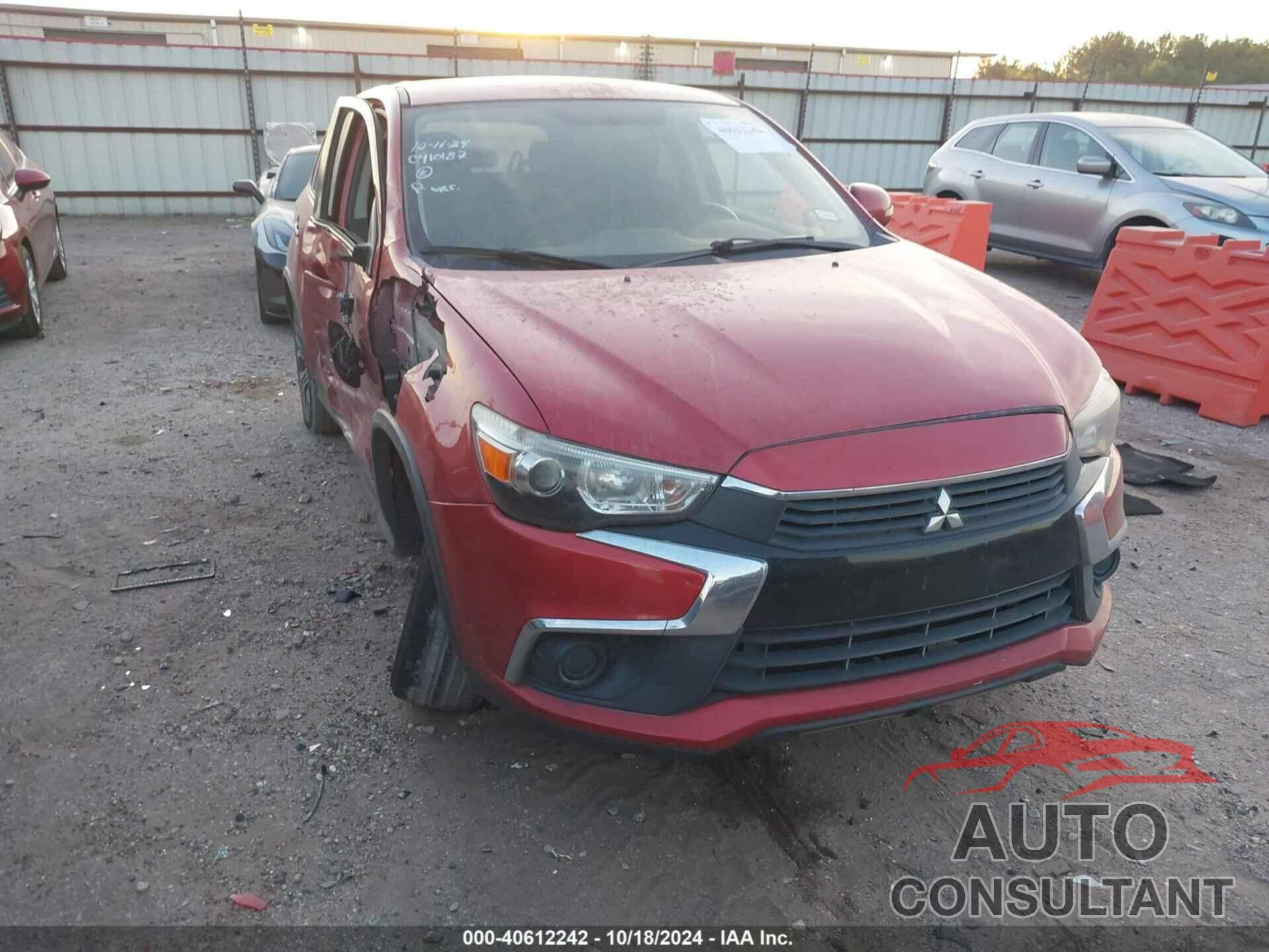 MITSUBISHI OUTLANDER SPORT 2017 - JA4AP3AU8HZ013745