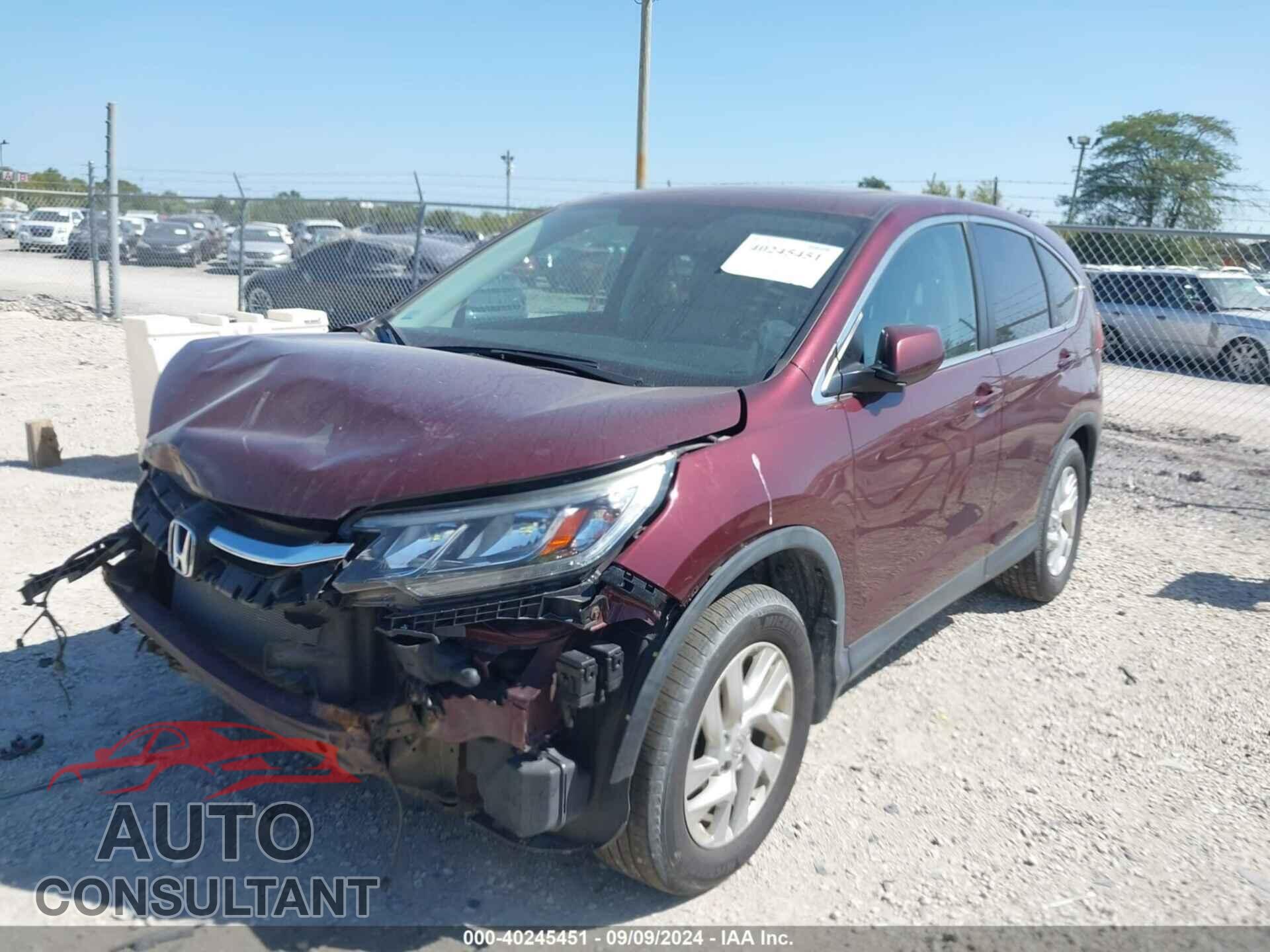 HONDA CR-V 2016 - 5J6RM4H52GL097627