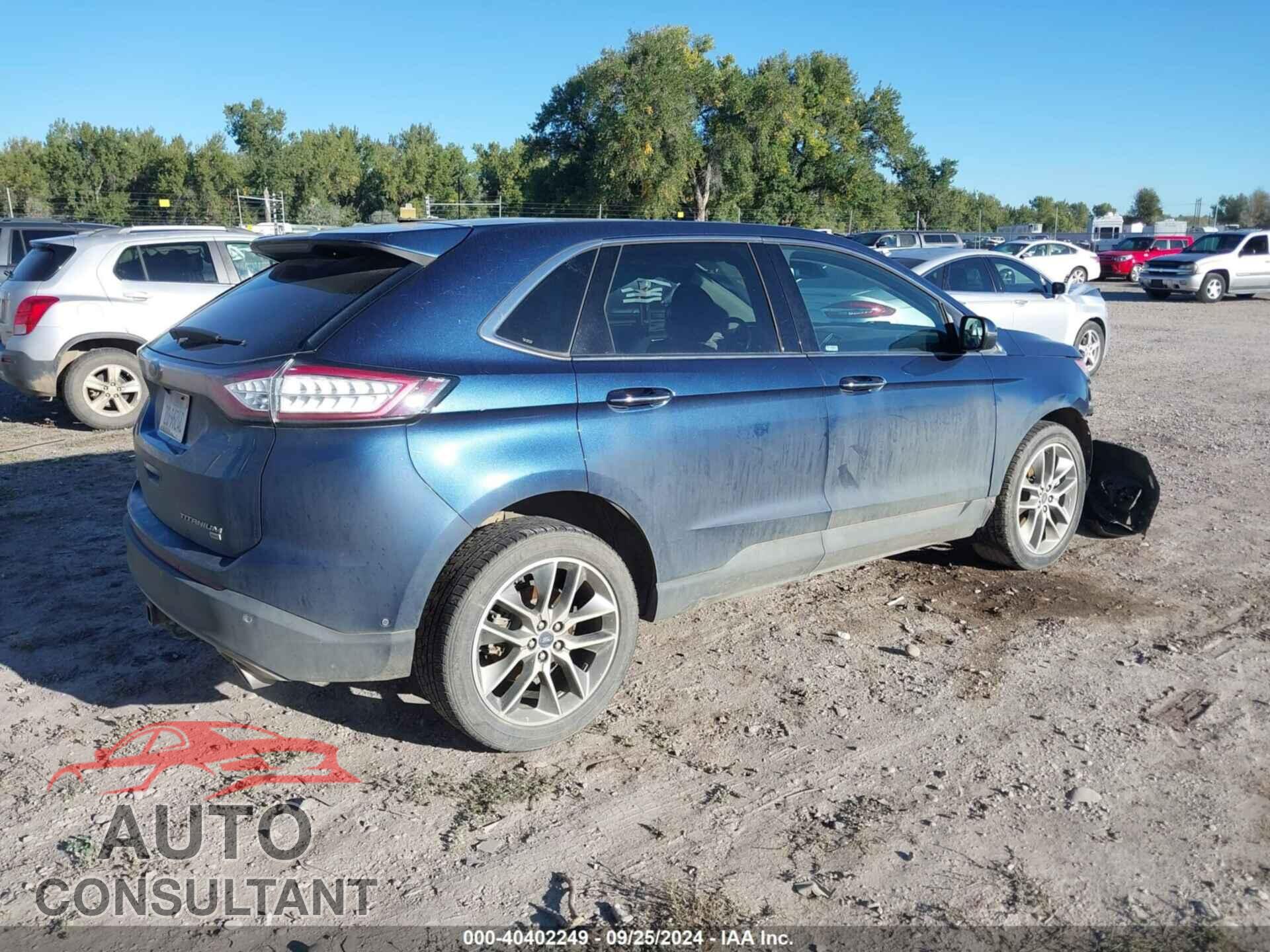 FORD EDGE 2017 - 2FMPK4K89HBB37205