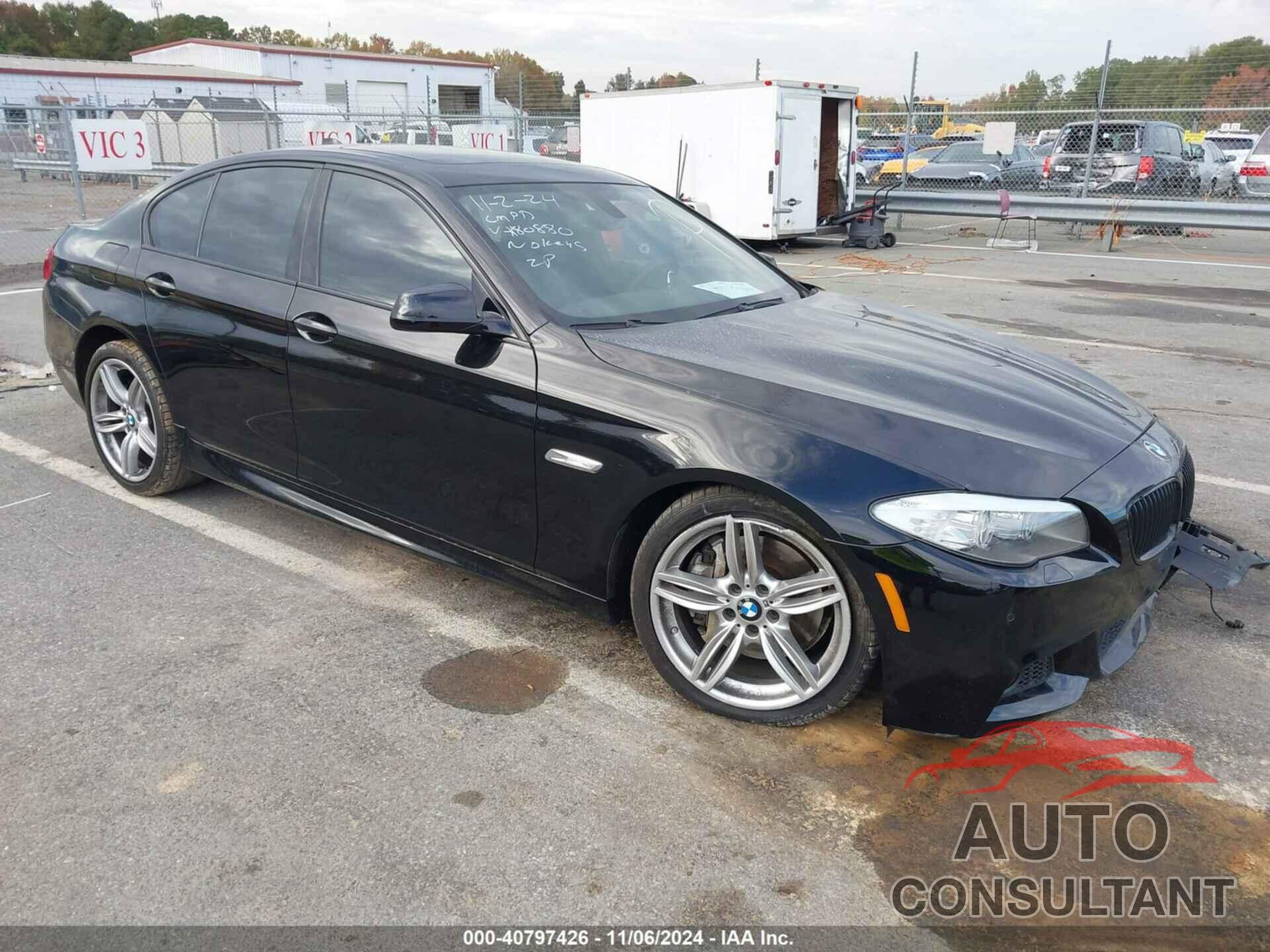 BMW 550I 2013 - WBAFR9C59DDX80880